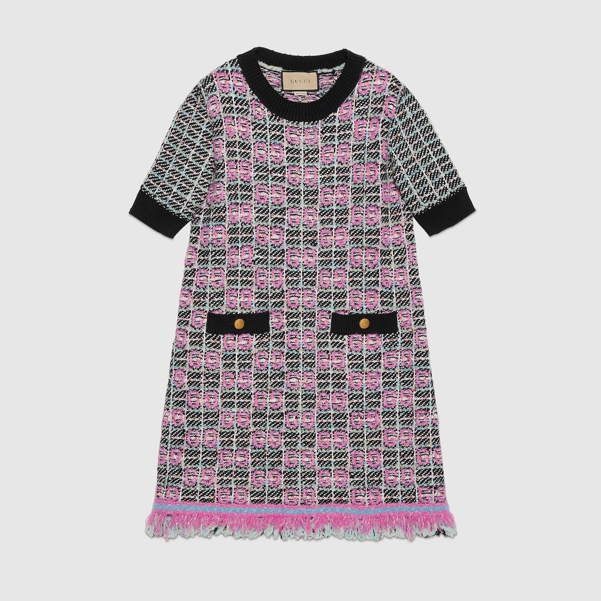 GG cotton dress - 1