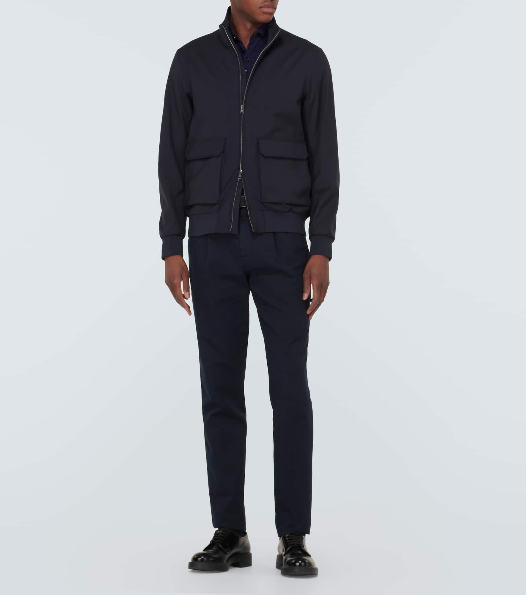 Virgin wool bomber jacket - 2