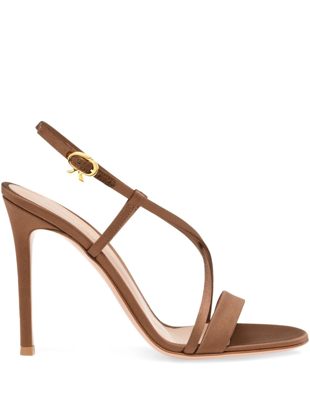 Gianvito Rossi Sandals Leather Brown - 1