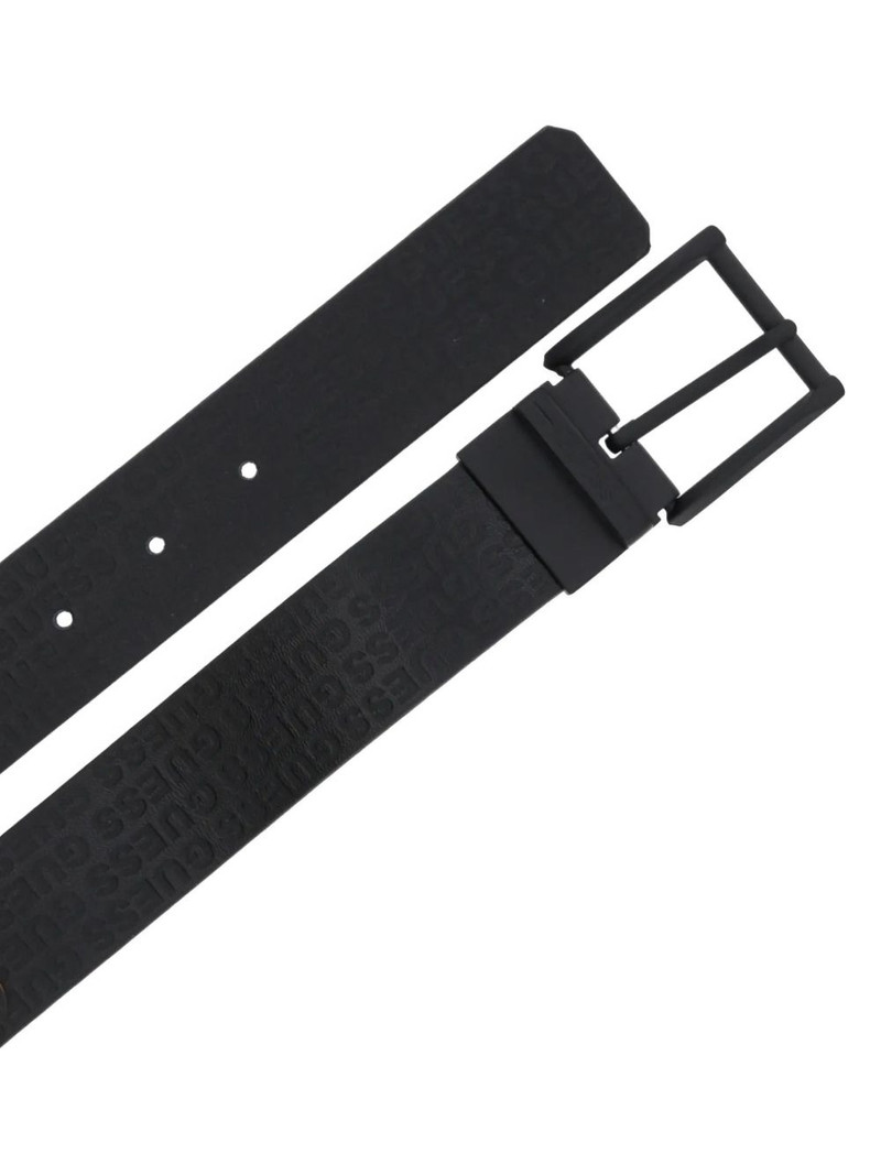 GUESS USA logo-embossed buckle belt outlook