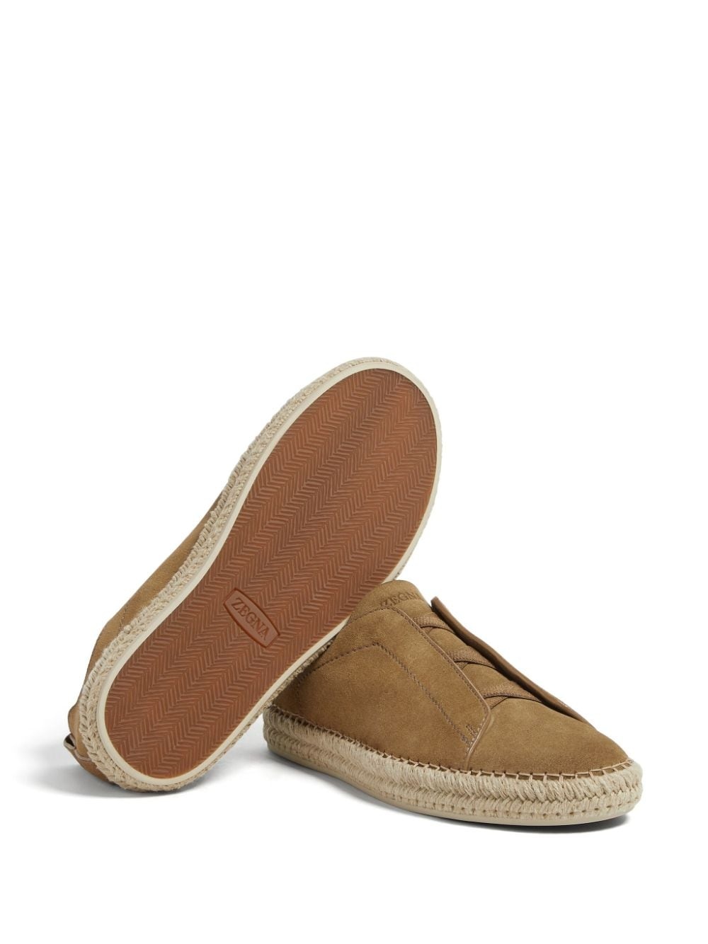 Triple Stitch suede espadrilles - 4