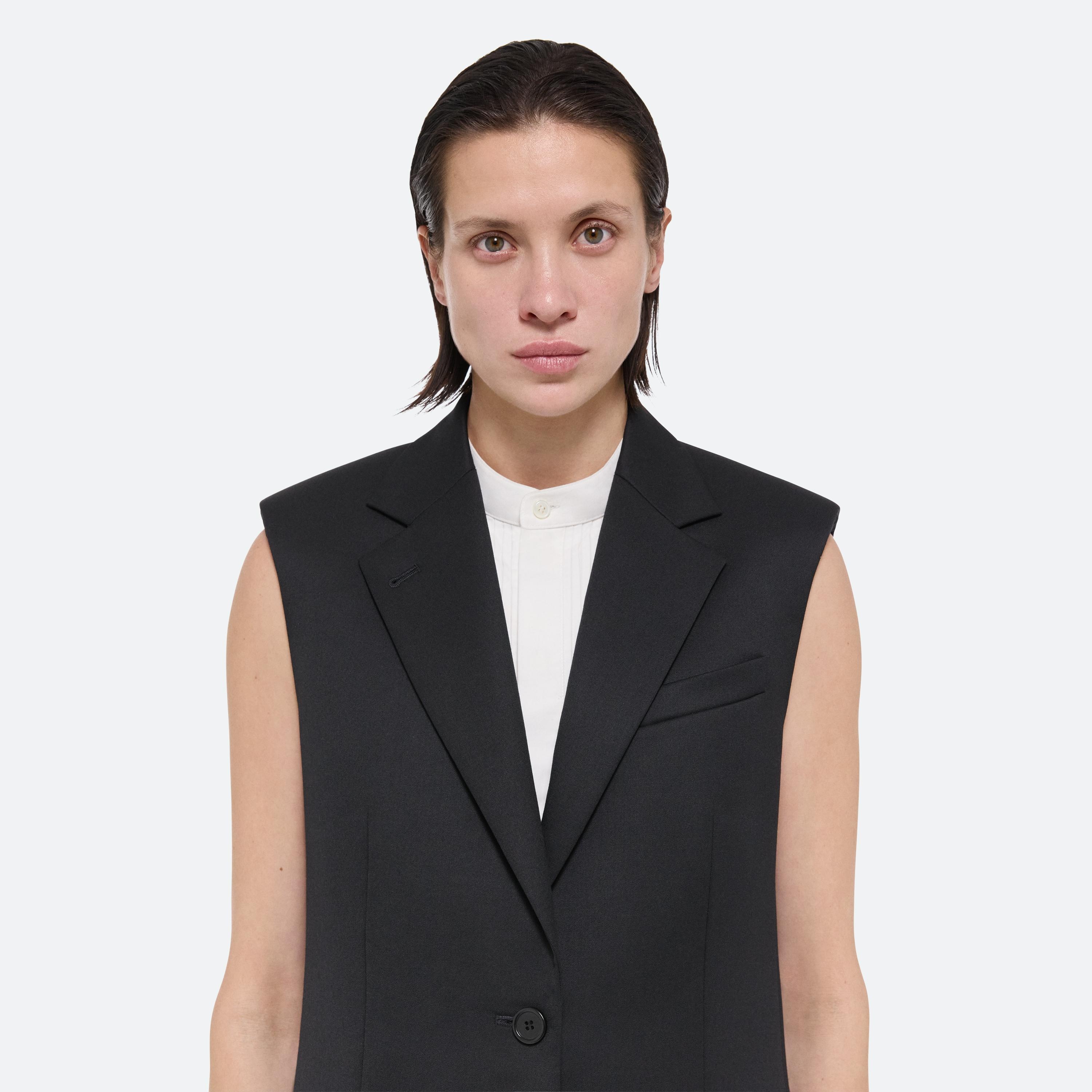 VIRGIN WOOL CLASSIC VEST - 6
