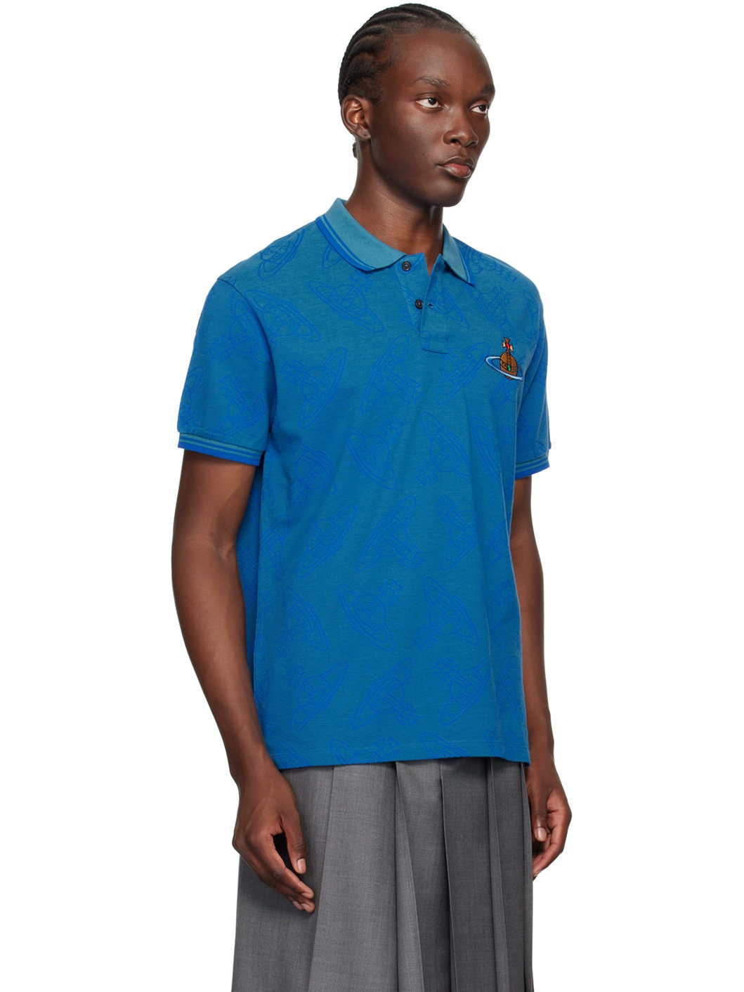 Blue Classic Polo - 2