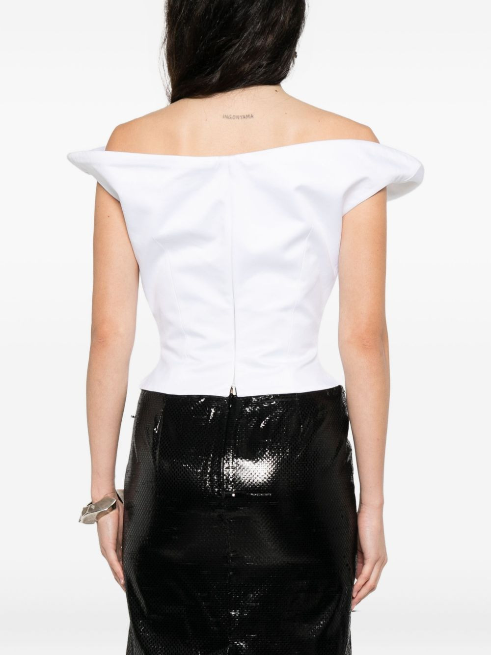 cropped blouse - 4