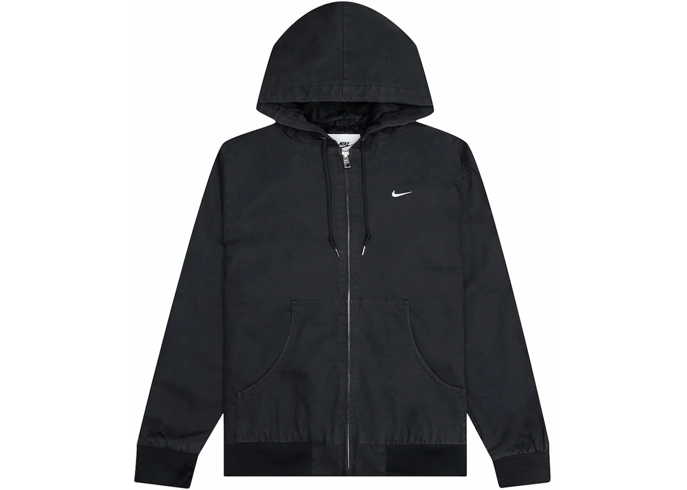Nike Life Padded Hooded Jacket Black - 1