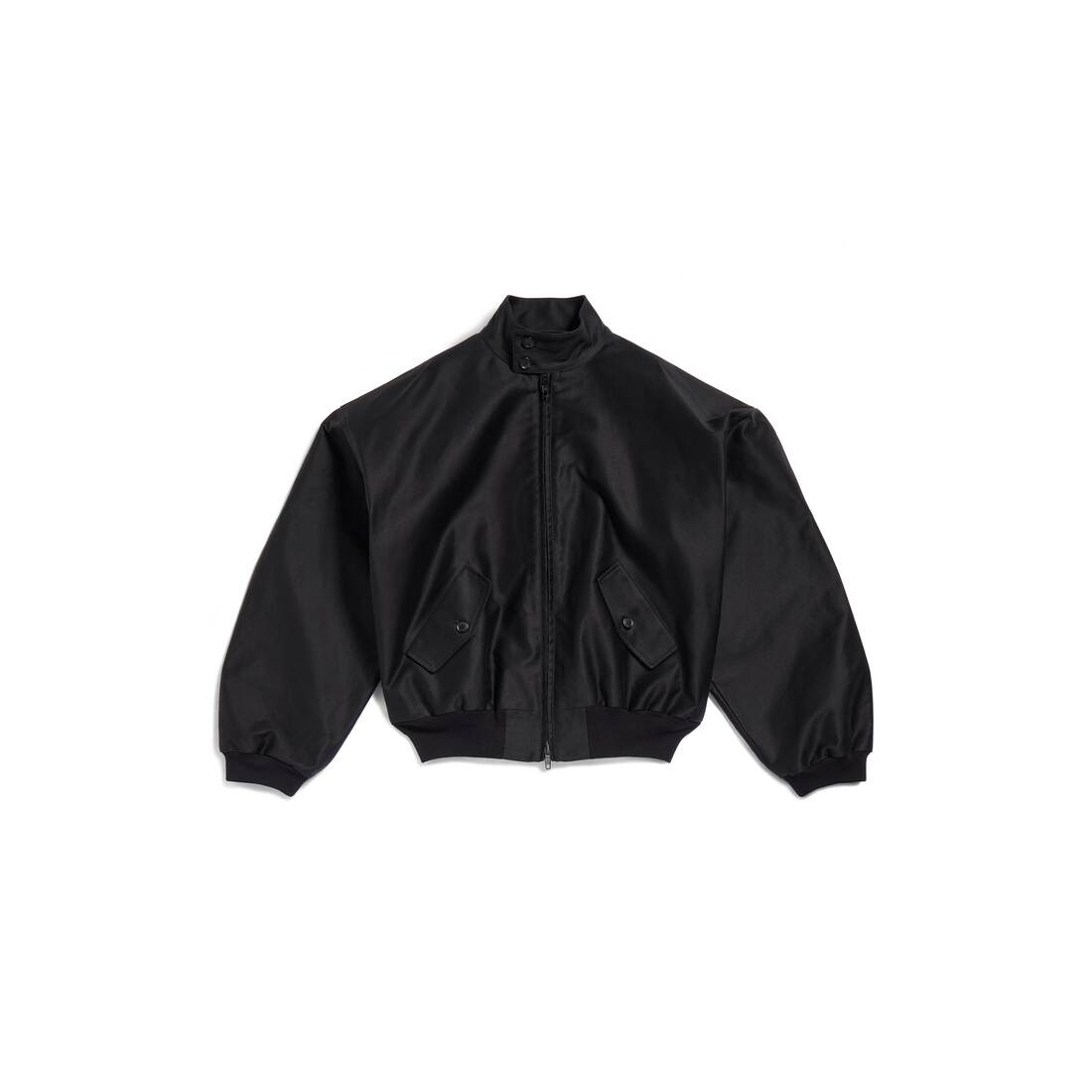 Outline Tracksuit Jacket in Black