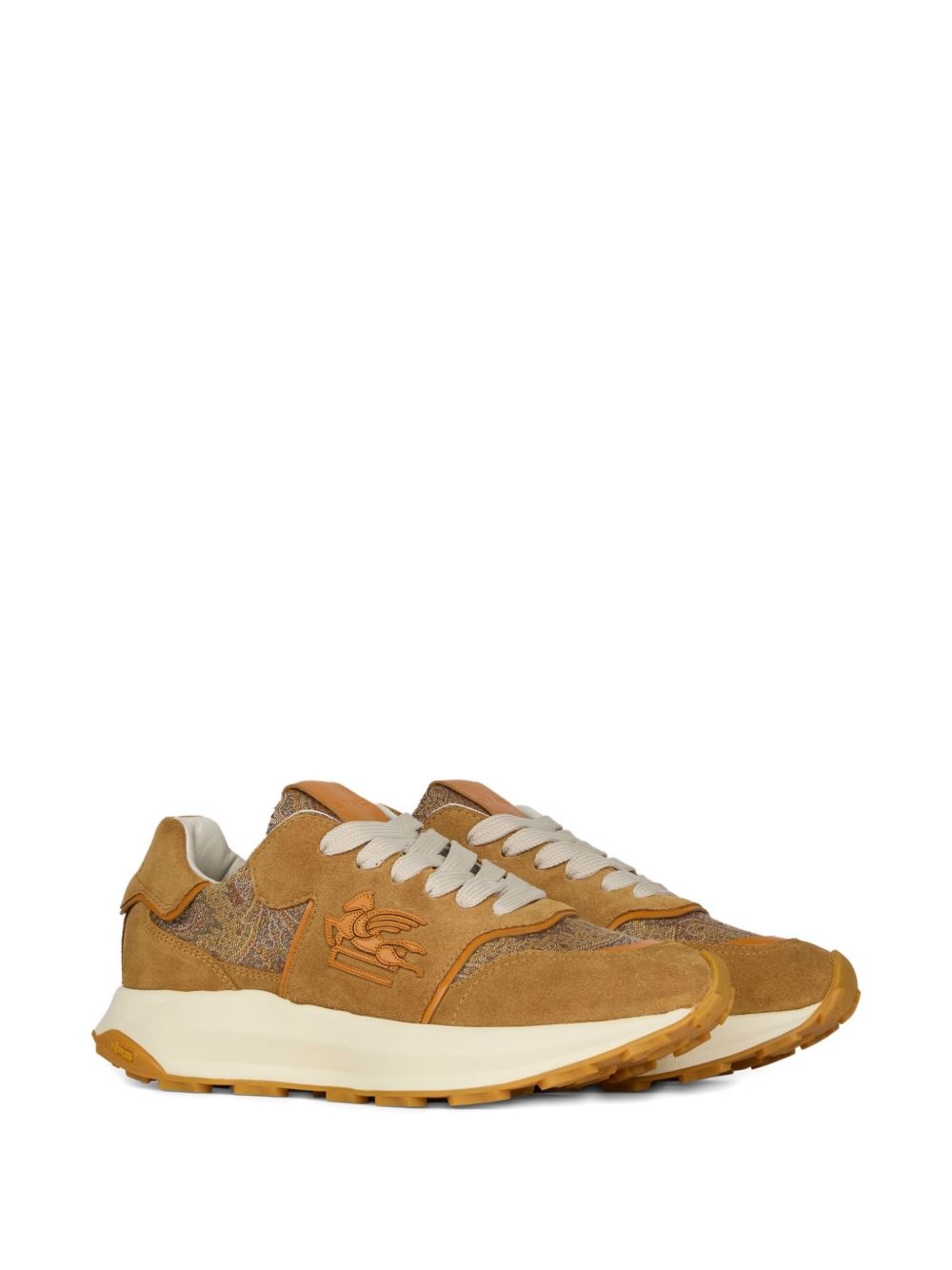 suede running sneakers - 2