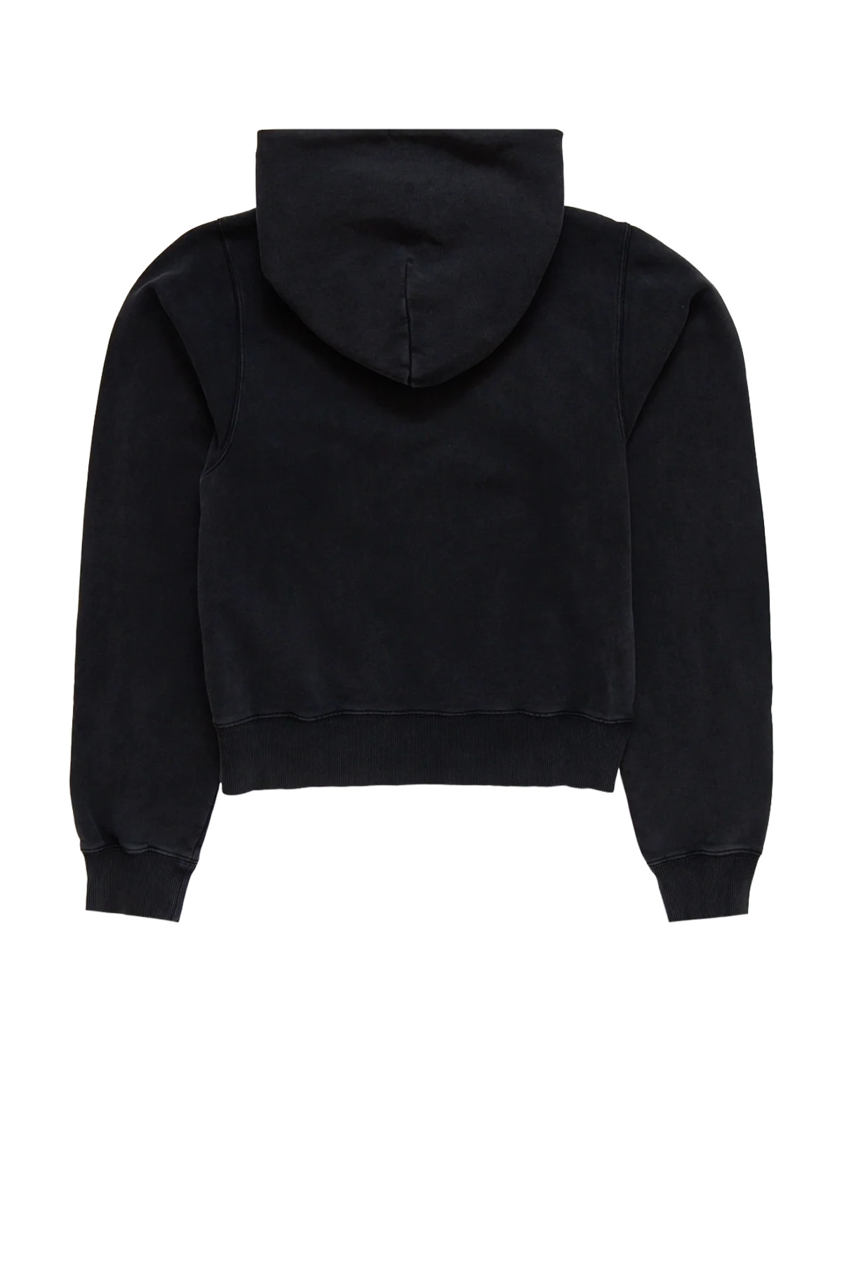 Martine Rose Shrunken Hoodie
 Black - 2
