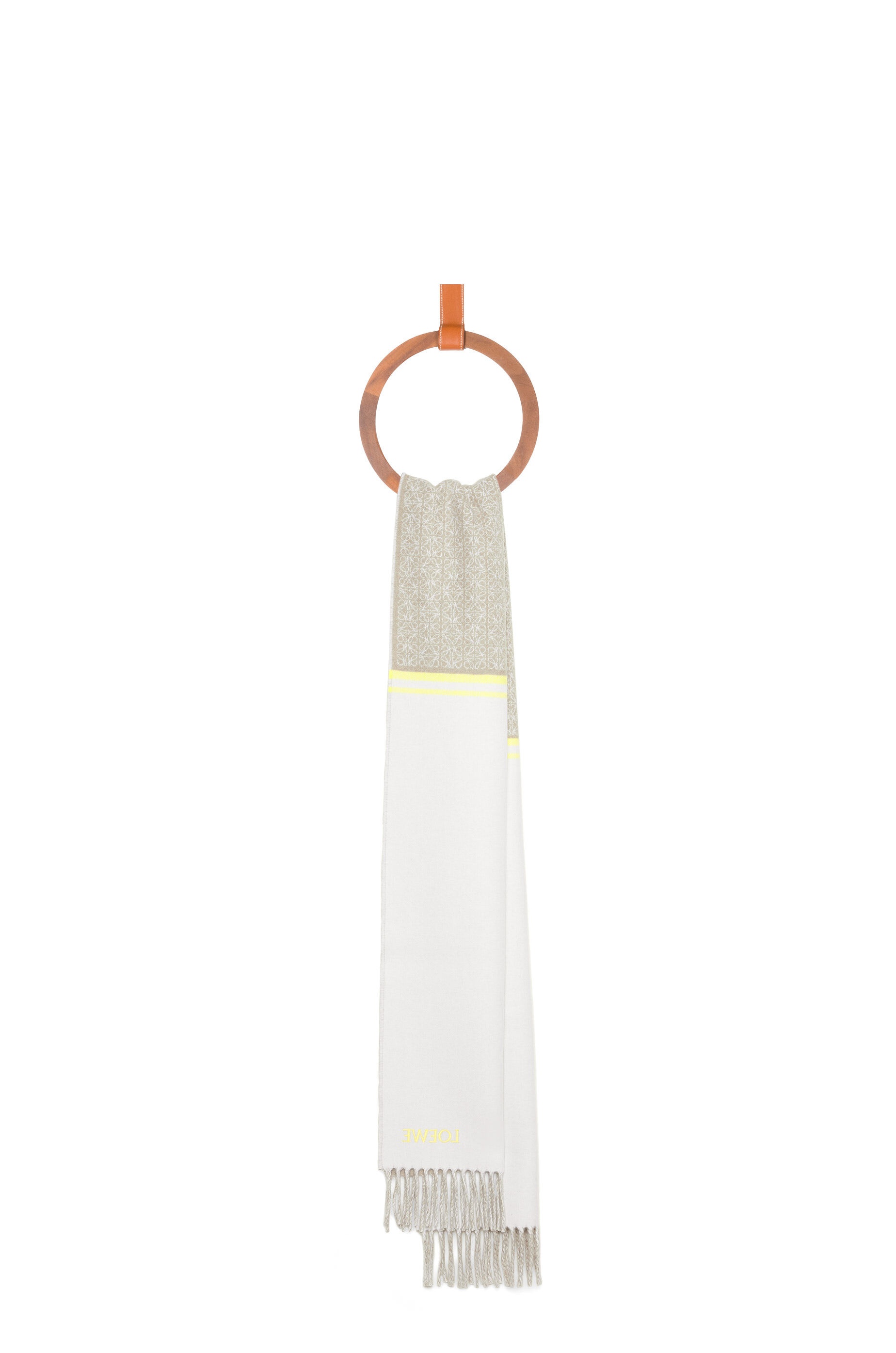 Scarf in wool and cashmere - 4