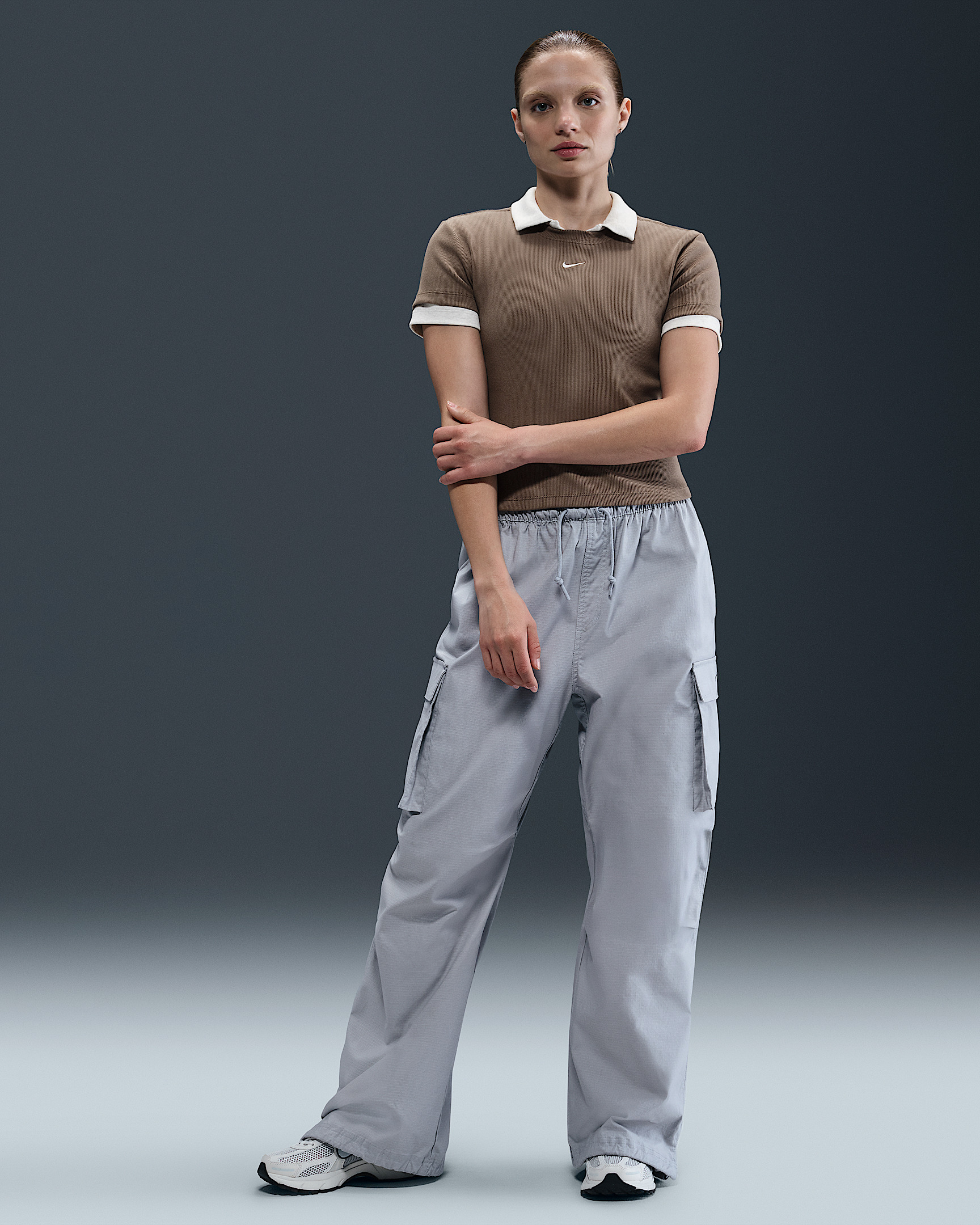 Nike Sportswear Women's Tight Ribbed Short-Sleeve T-Shirt - 4