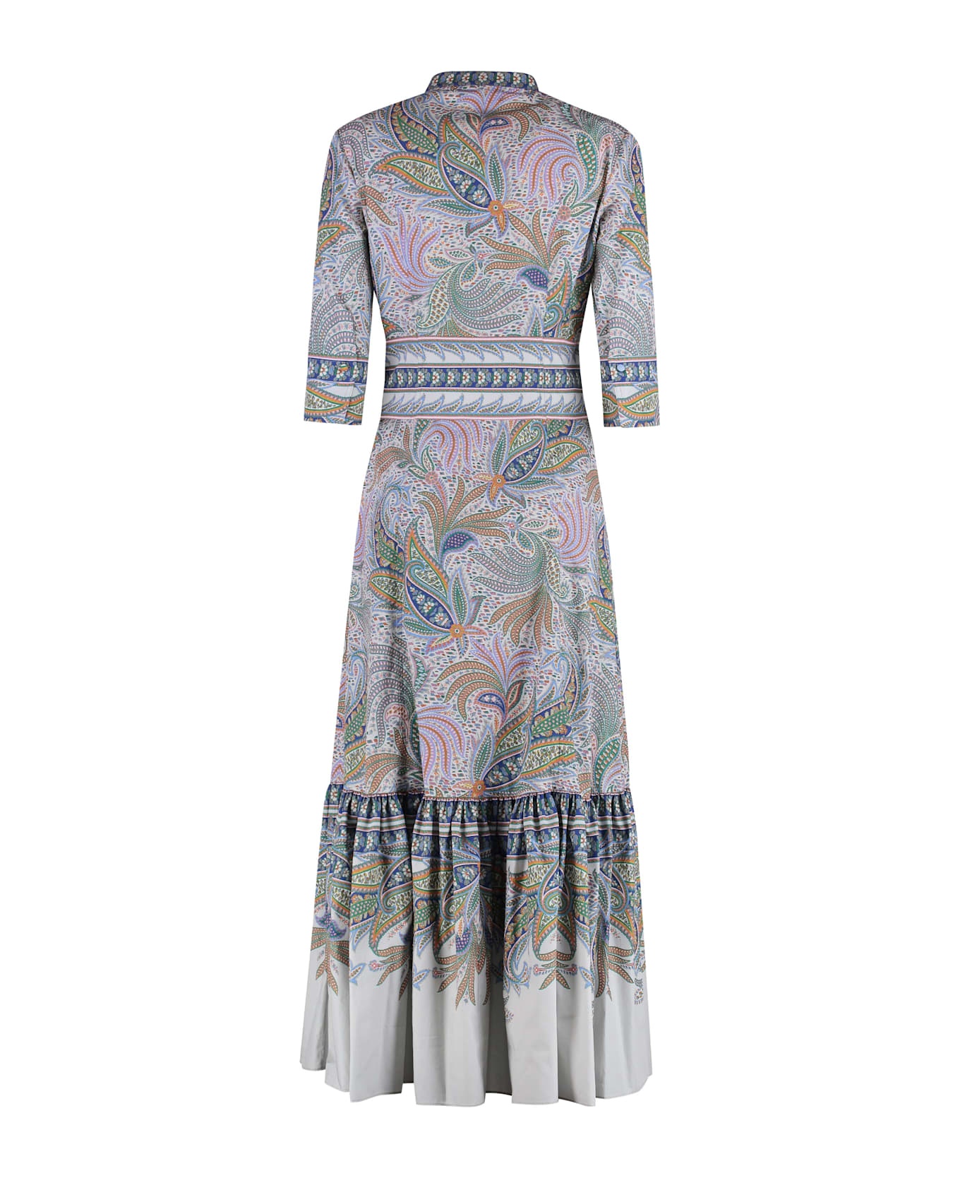 Printed Cotton Dress - 2