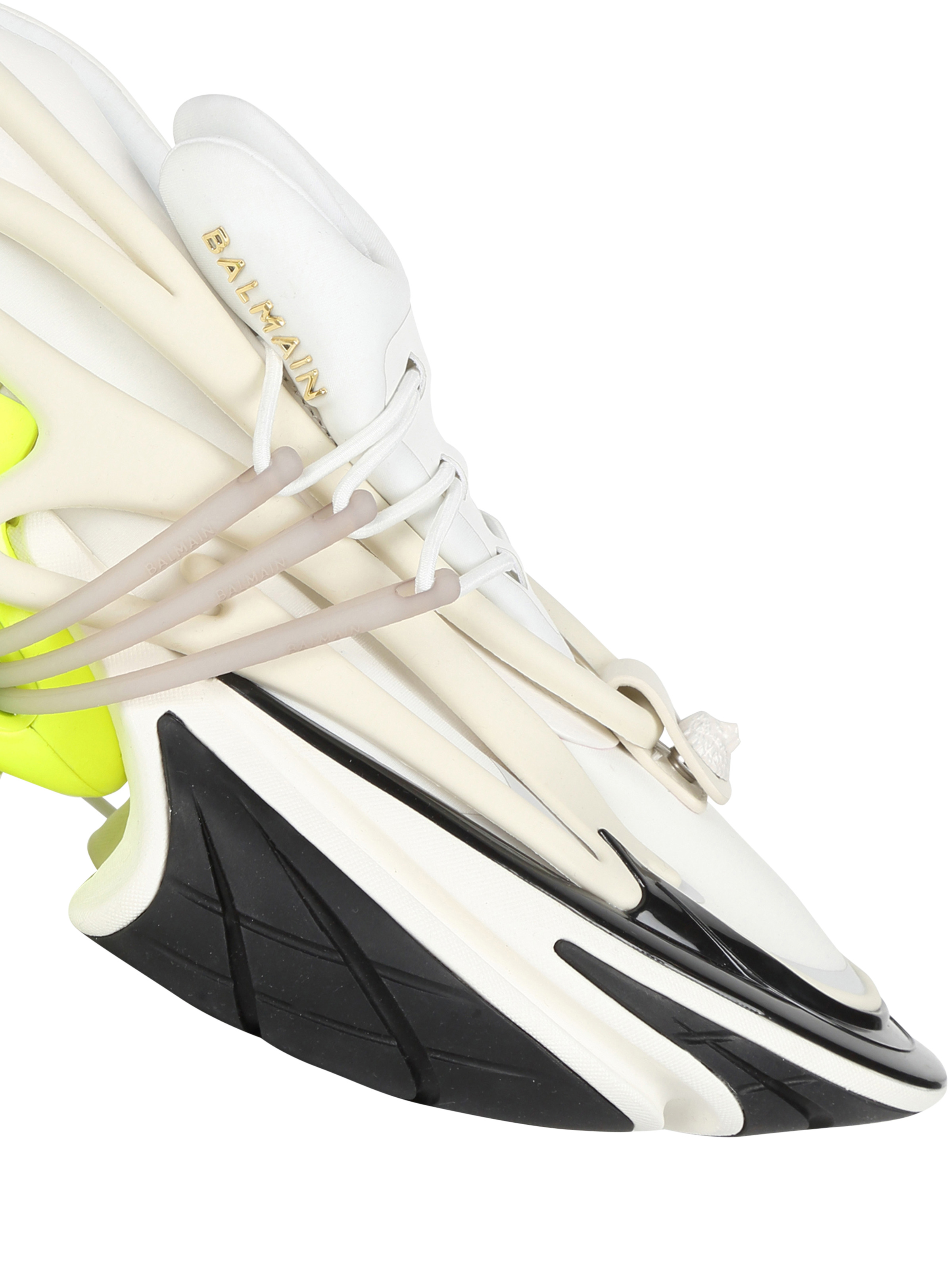 Neoprene and leather Unicorn low-top sneakers - 7