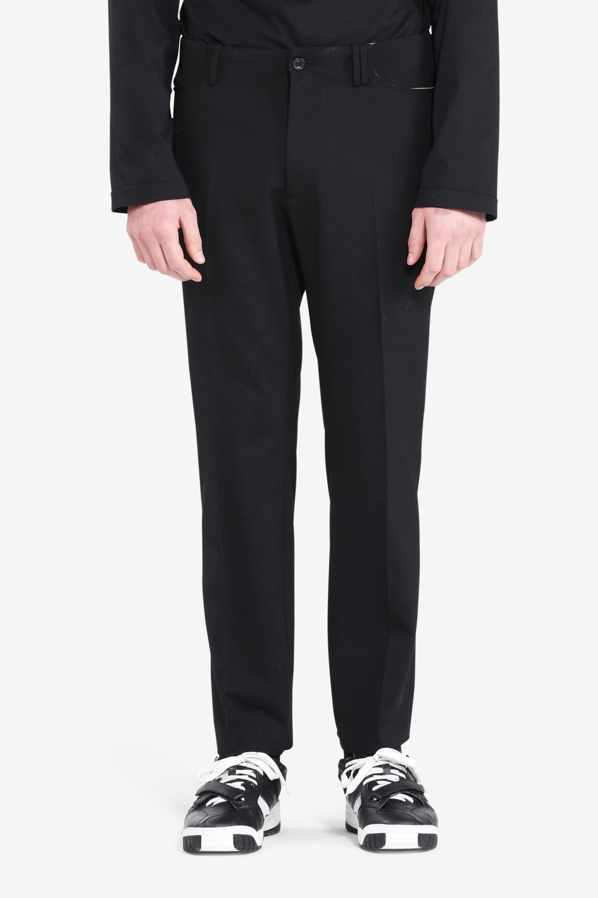 STRAIGHT-LEG TROUSERS - 1