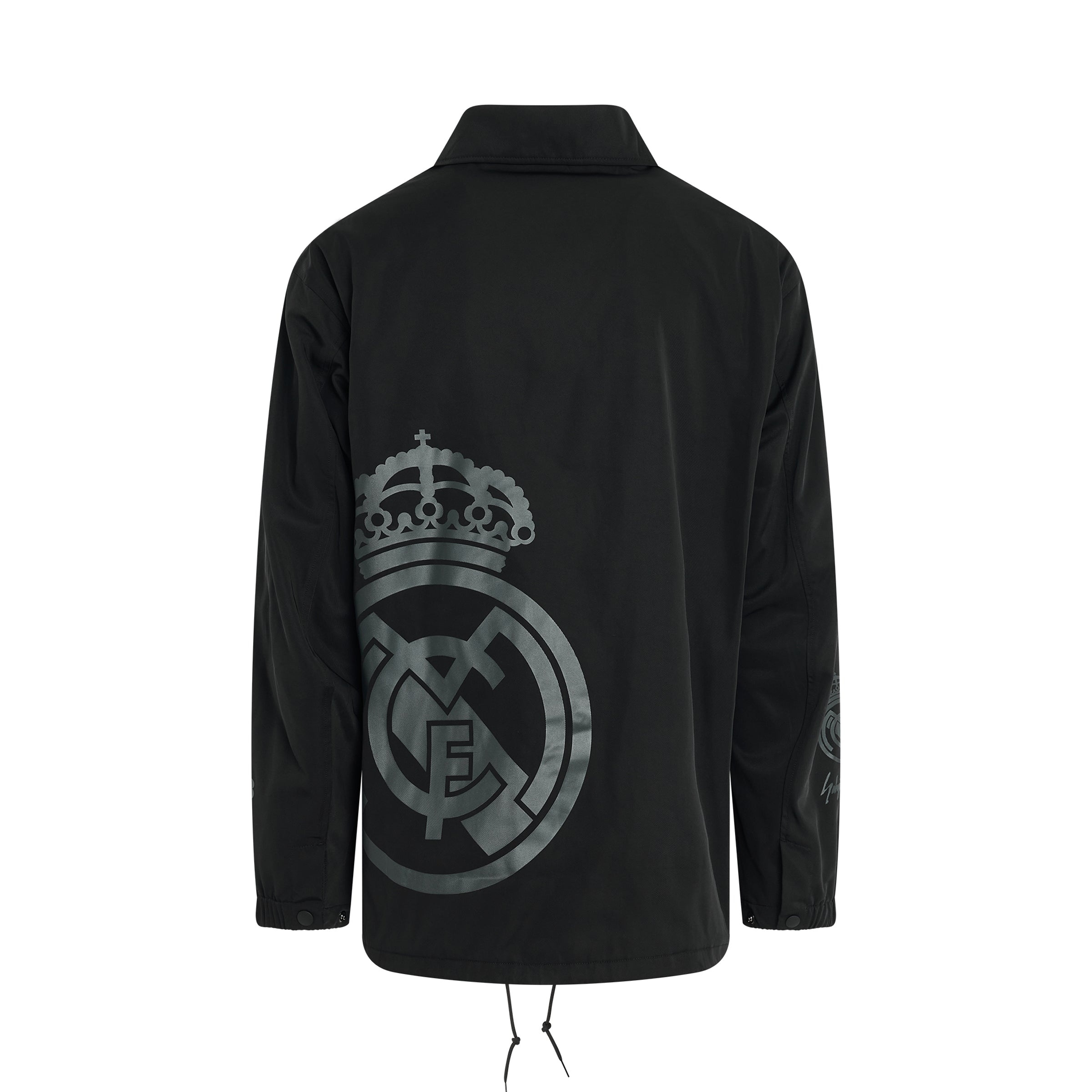 Y-3 x Real Madrid Coach Jacket in Black - 4