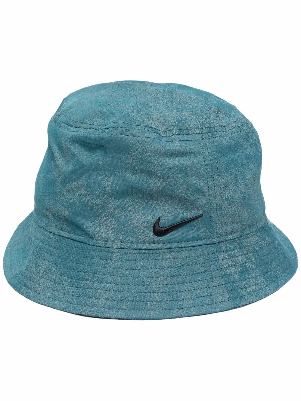 embroidered-logo bucket hat - 1