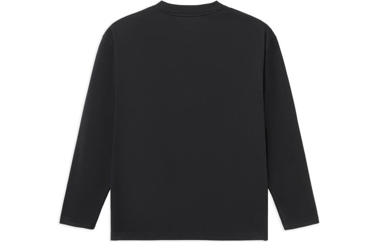 Li-Ning Vital Series Stylish Printing Loose Round Neck Top 'Black' AHSS176-1 - 2