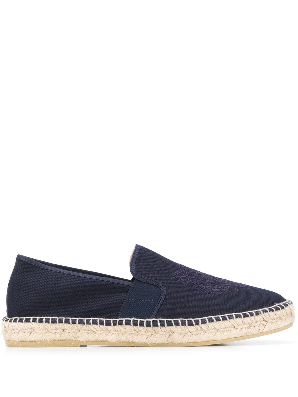 Tiger embroidered espadrilles - 1