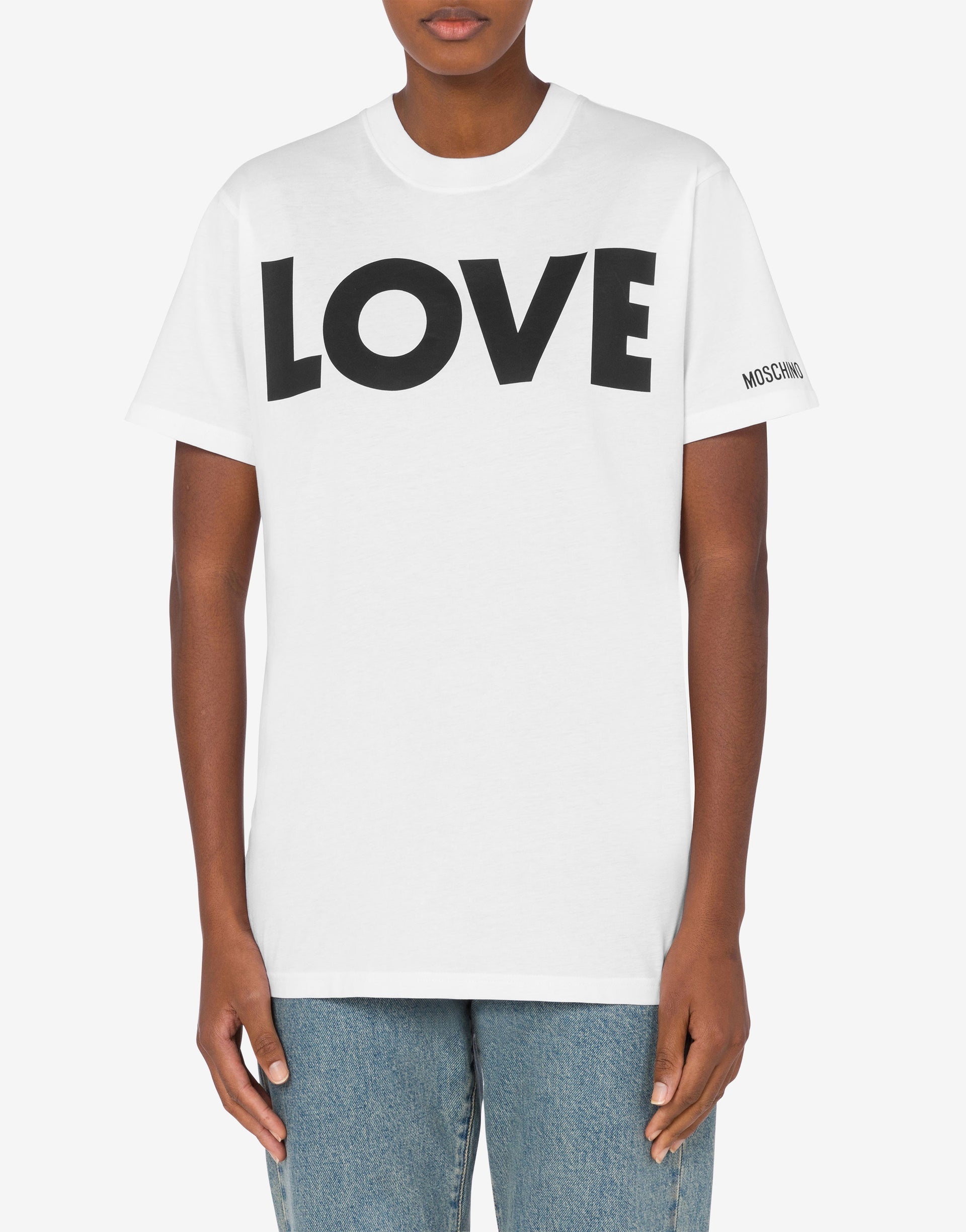 T-SHIRT IN ORGANIC JERSEY LOVE - 1