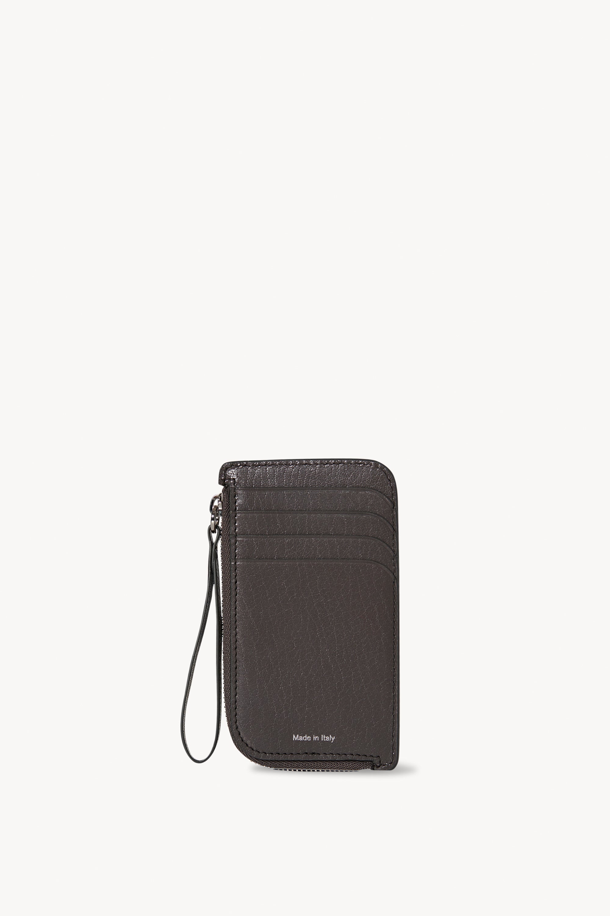 Zipped Wallet in Leather - 1