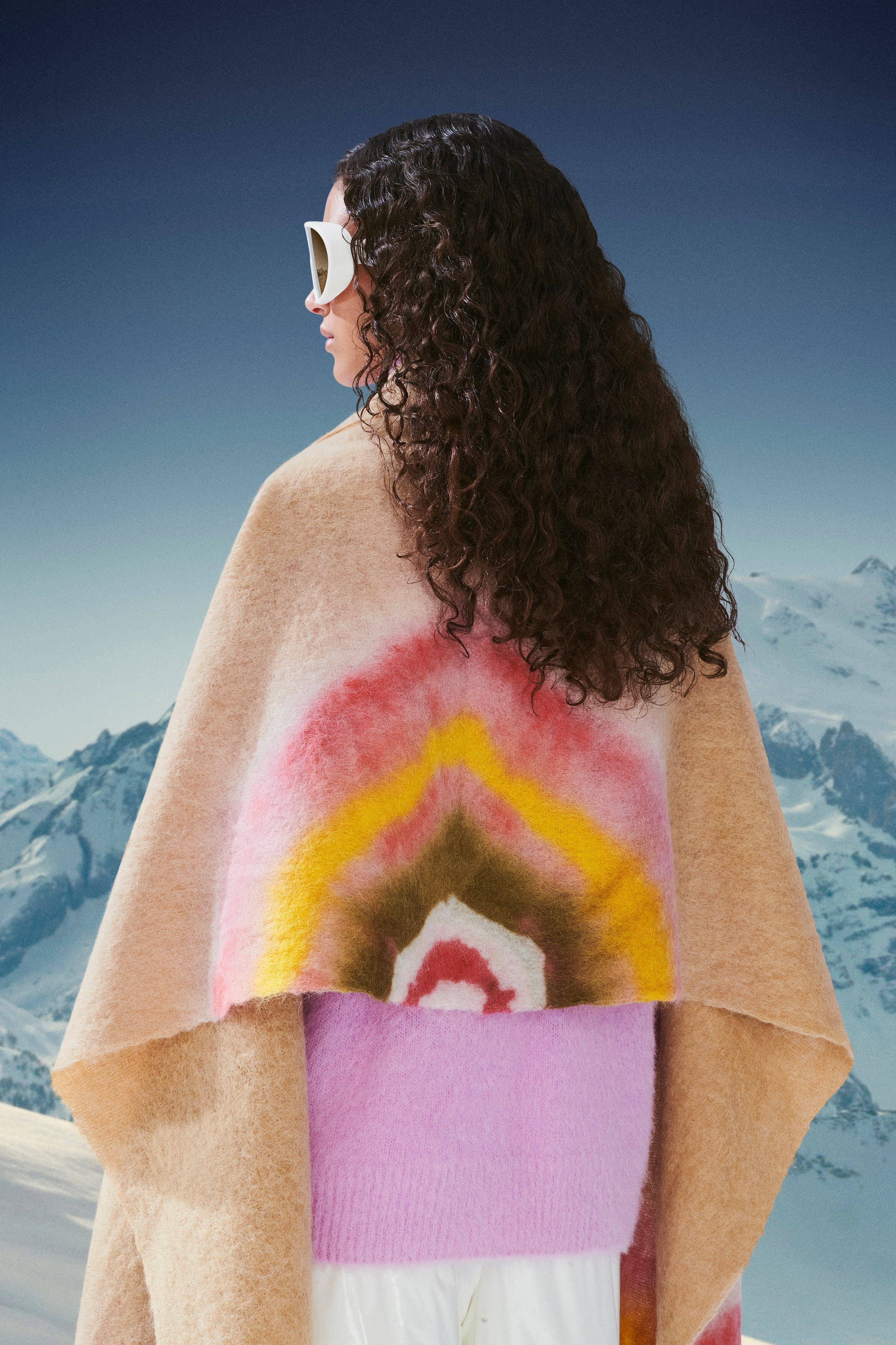 Wool And Mohair Scarf - 4