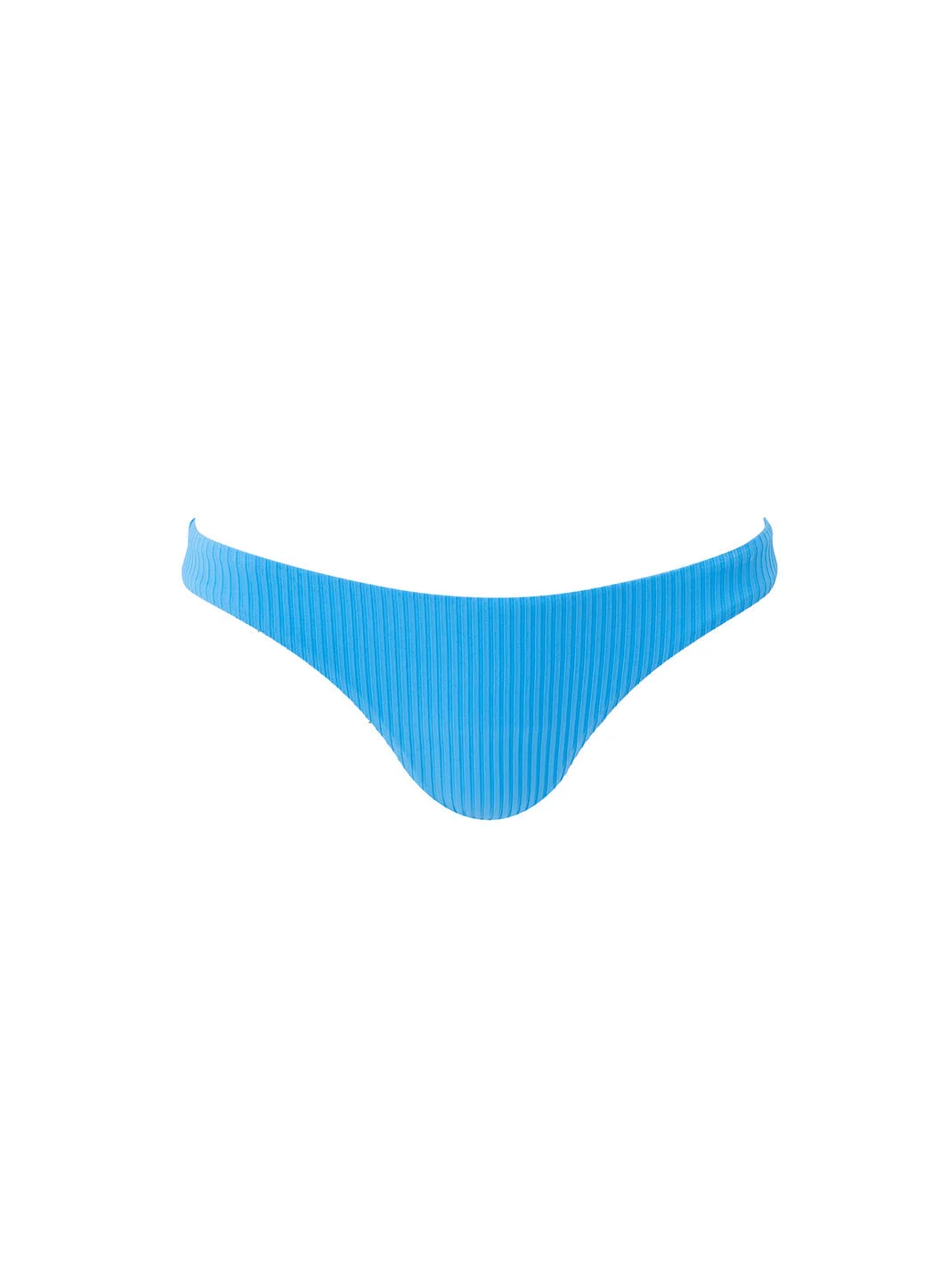 BRISBANE OCEAN RIBBED BIKINI BOTTOM - 1