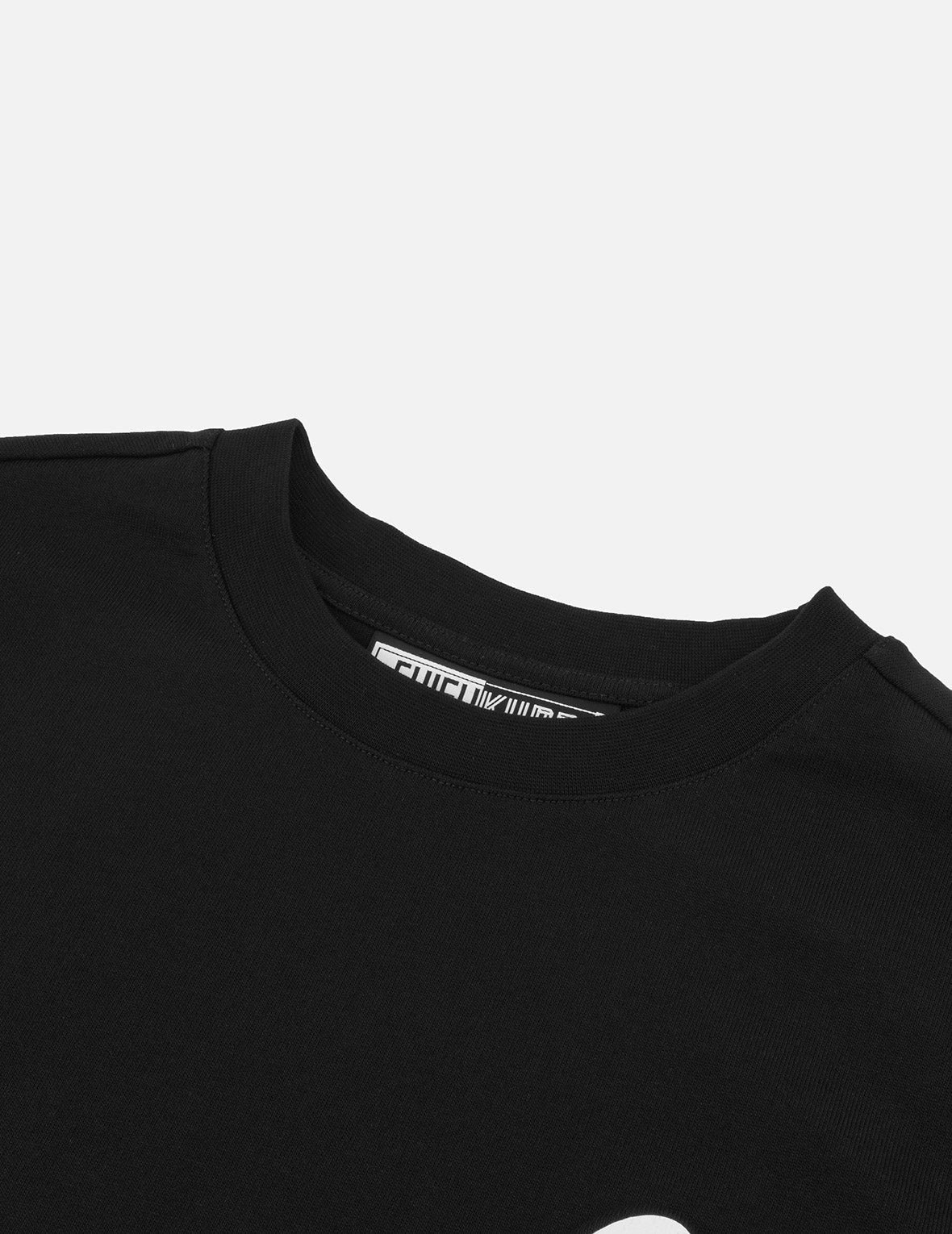 Metallic Logo and Slogan Print Regular Fit T-Shirt - 7