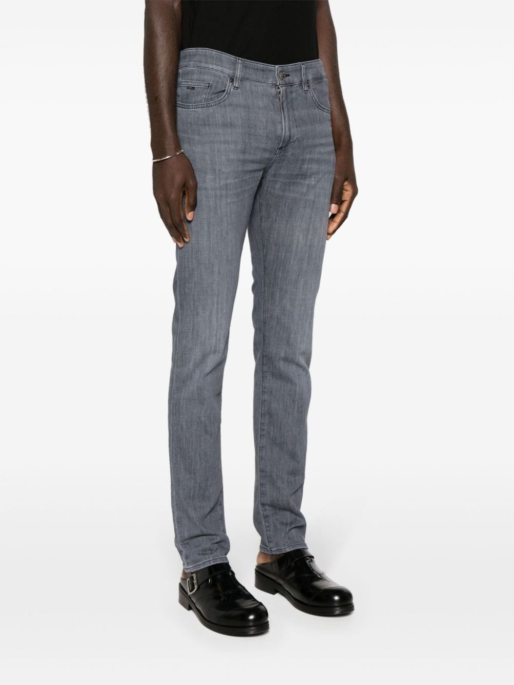 mid-rise slim-fit jeans - 3