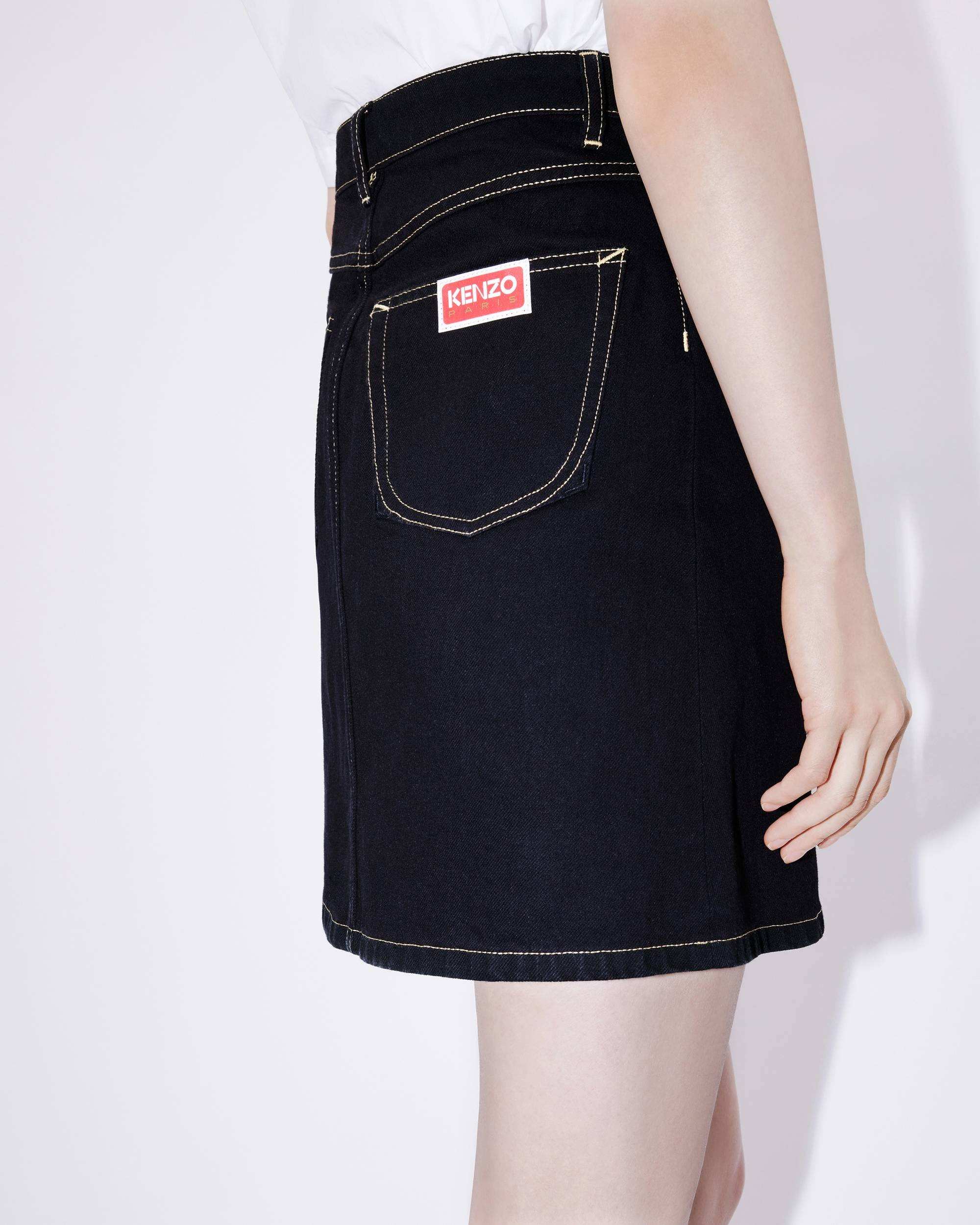 Japanese denim miniskirt - 7