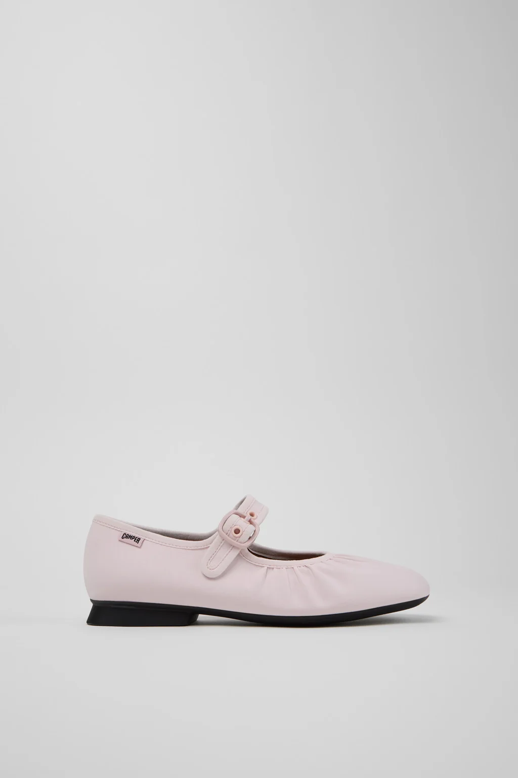 Casi Myra Pink Textile Ballerinas for Women. - 1