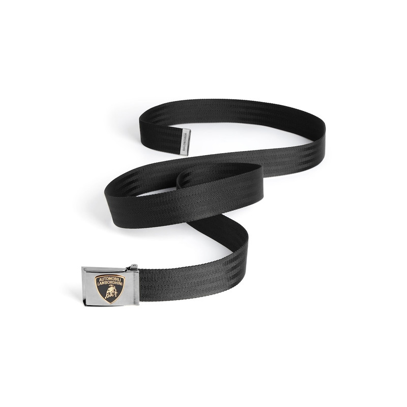 BALENCIAGA Men's Balenciaga | Automobili Lamborghini Skater Belt in Black outlook