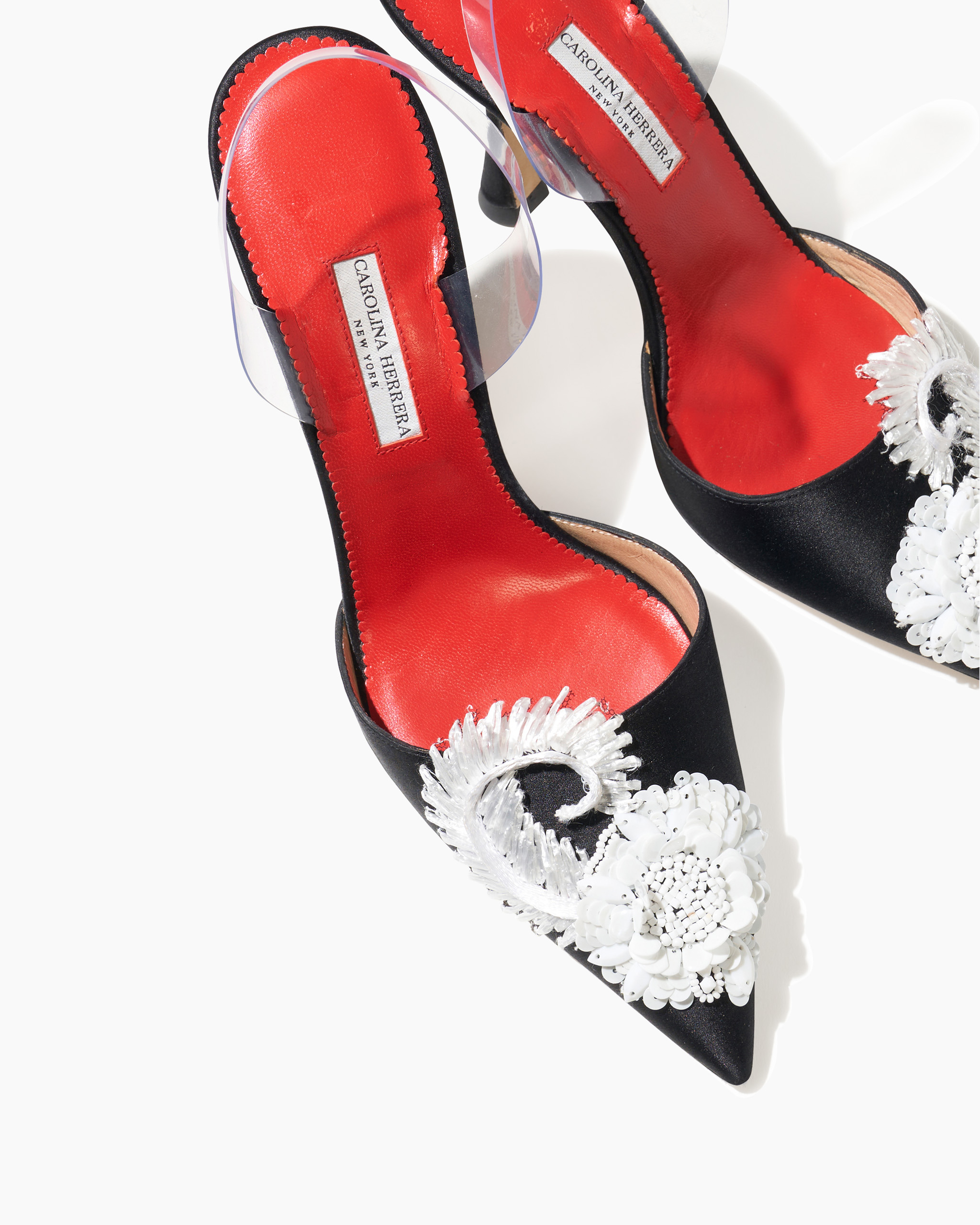 Embellished Kitten Heel Mule - 5