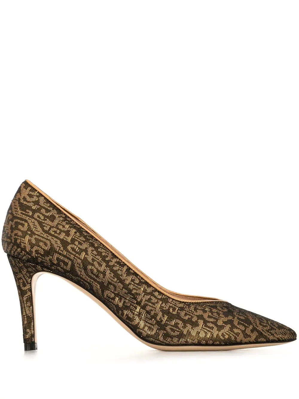 jacquard court pumps - 1