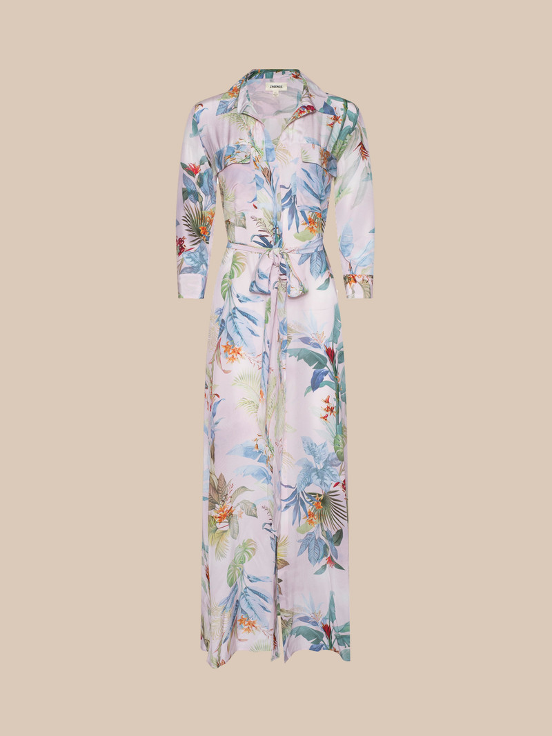 Cameron Silk Shirt Dress 1