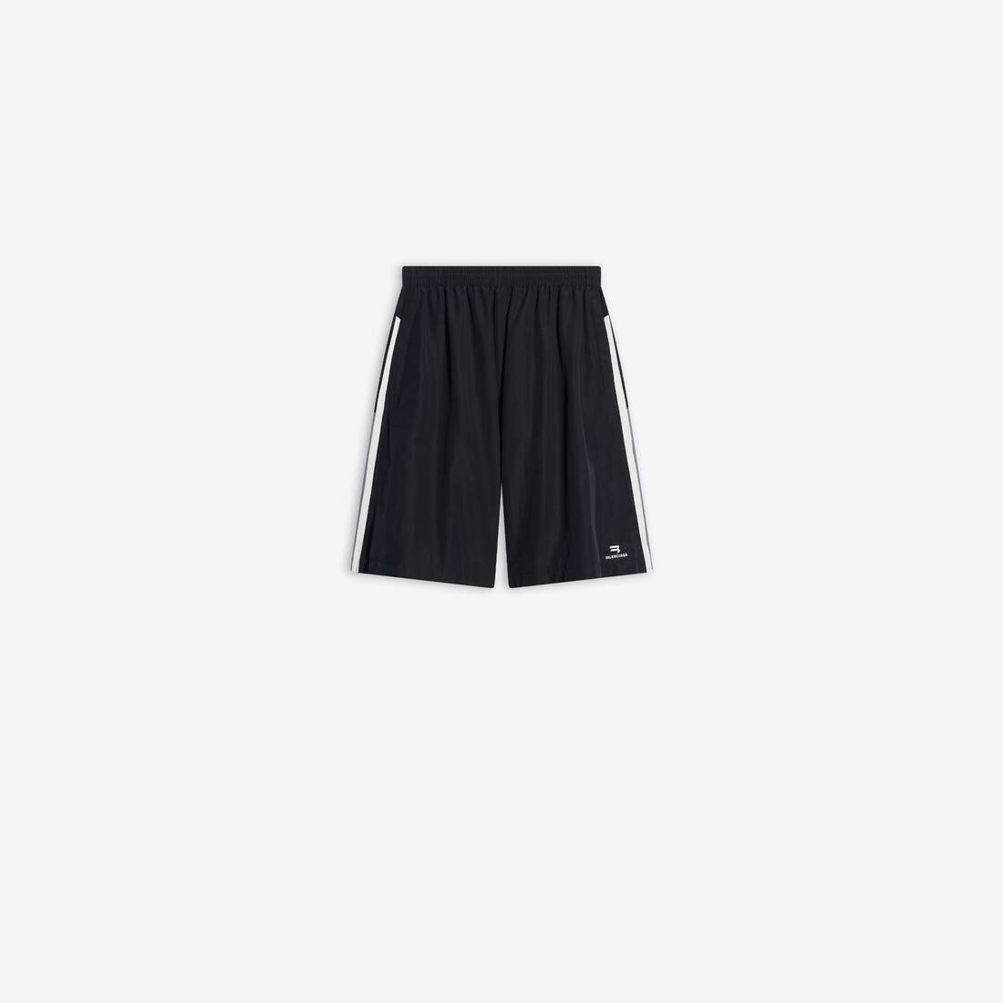 Men's Sporty B Tracksuit Shorts  in Black - 1