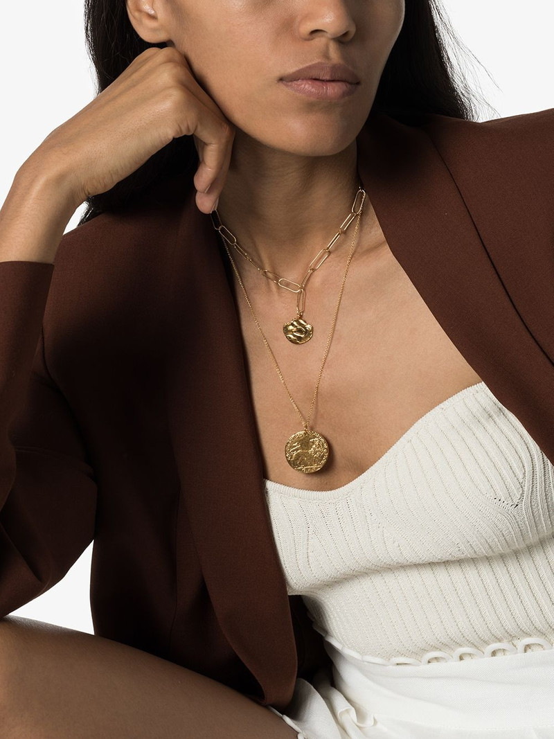 ALIGHIERI II Leone medallion necklace outlook