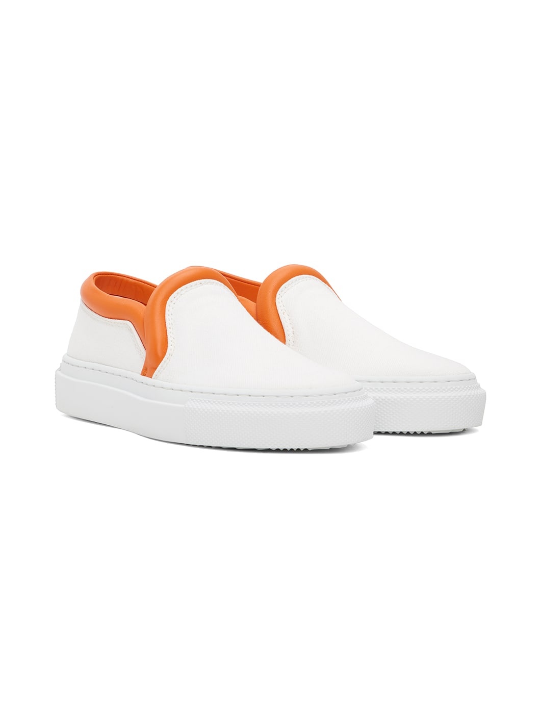 White Bumper-Tube Sneakers - 4