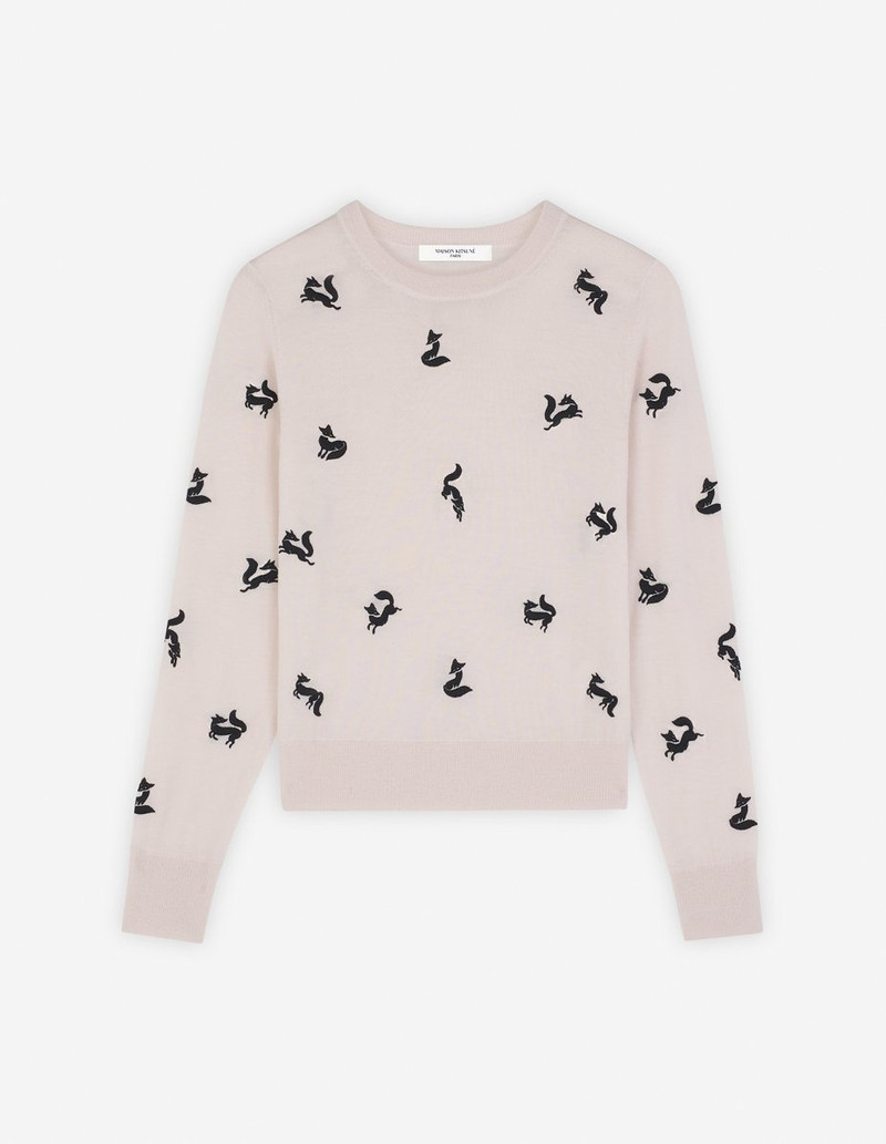FANCY FOX EMBROIDERED JUMPER 1