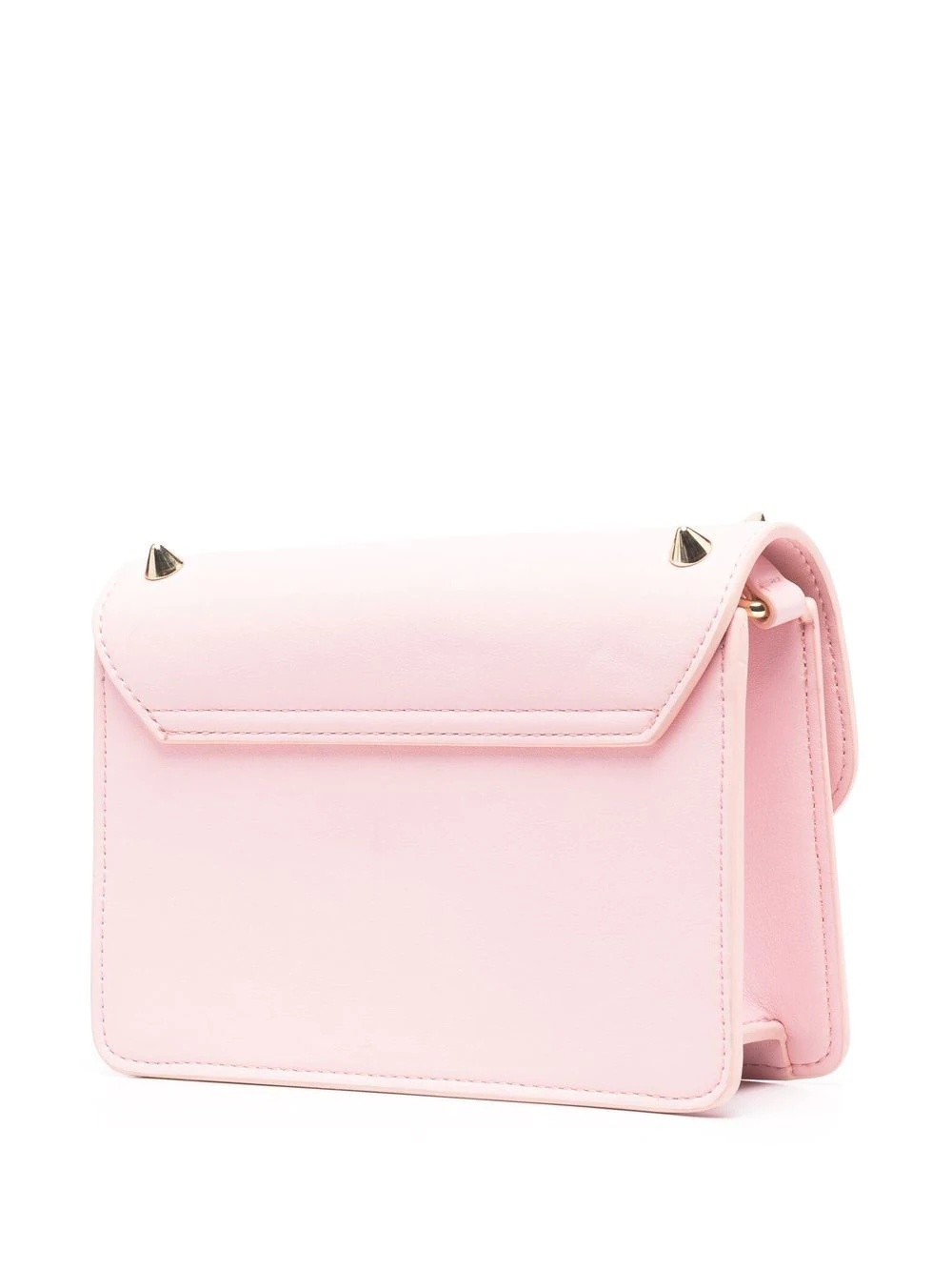 studded flap crossbody bag - 4