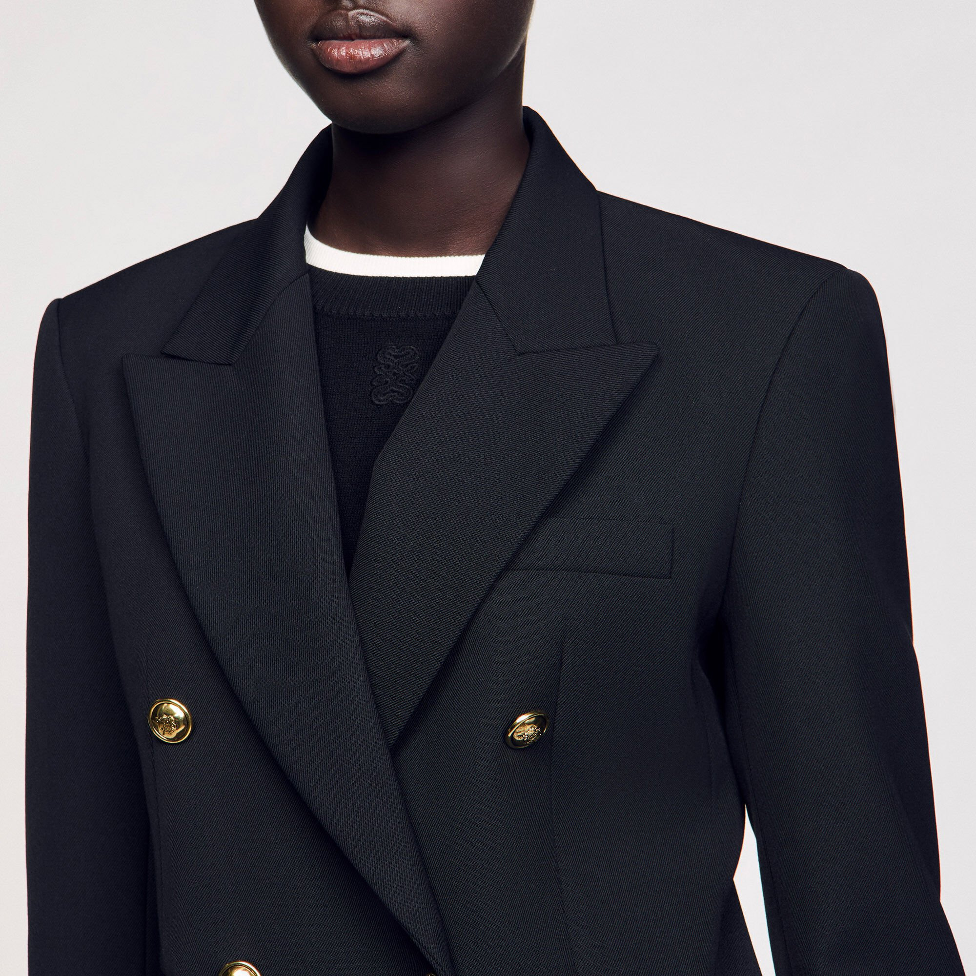 DOUBLE-BREASTED SUIT JACKET - 3