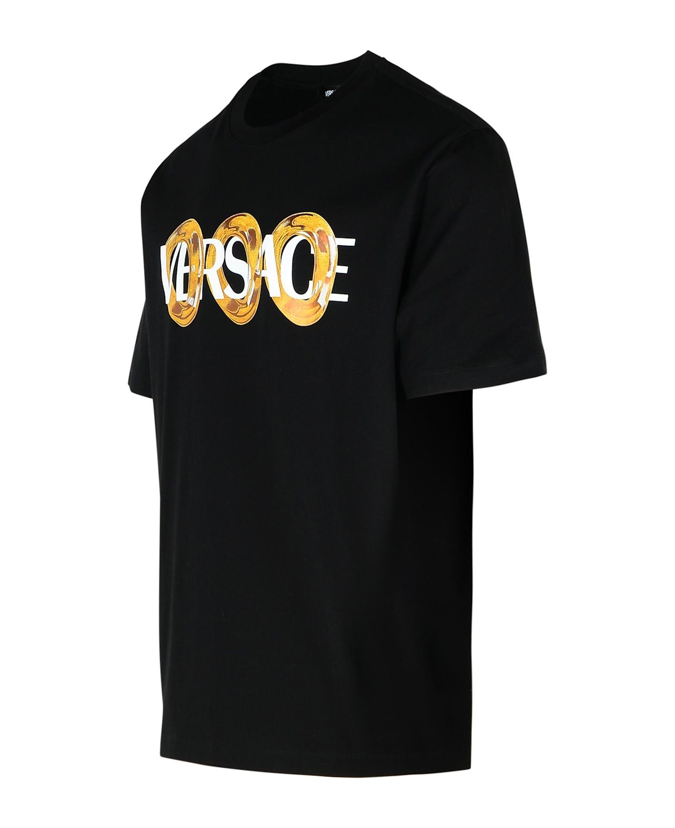 Black Cotton T-shirt - 2