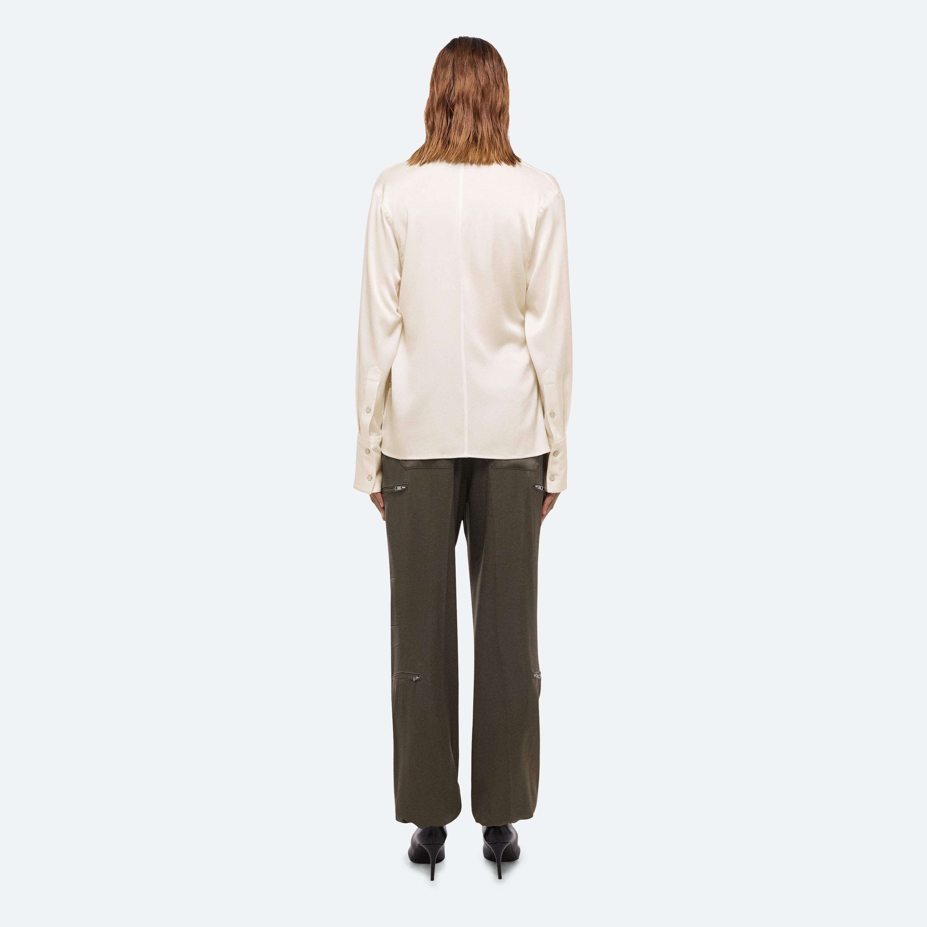 RELAXED WRAP SHIRT - 5