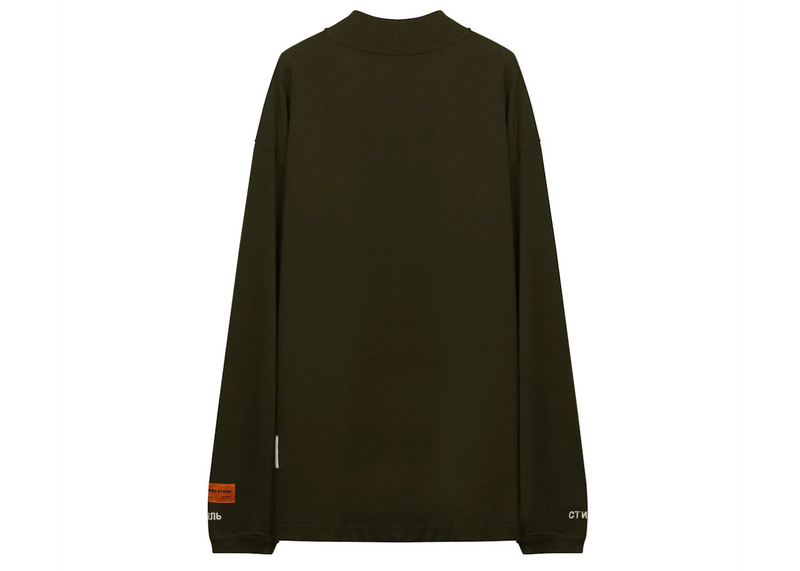 Heron Preston Heron Preston Embroidered Logo Sweatshirt Black outlook