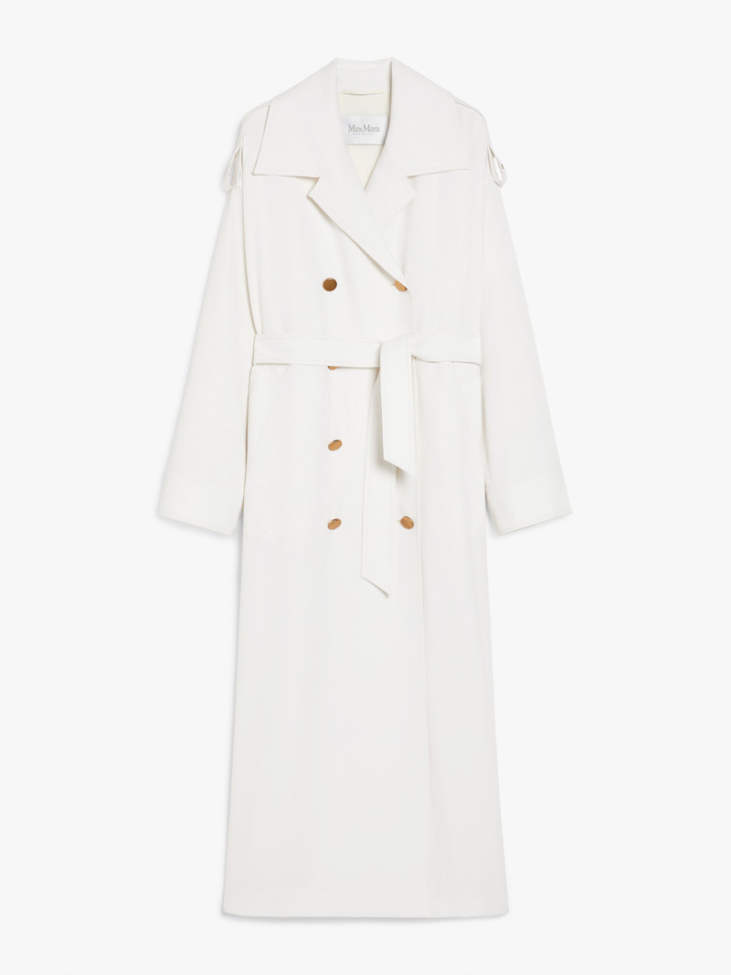 TIRANA Double-breasted wool trench coat - 1