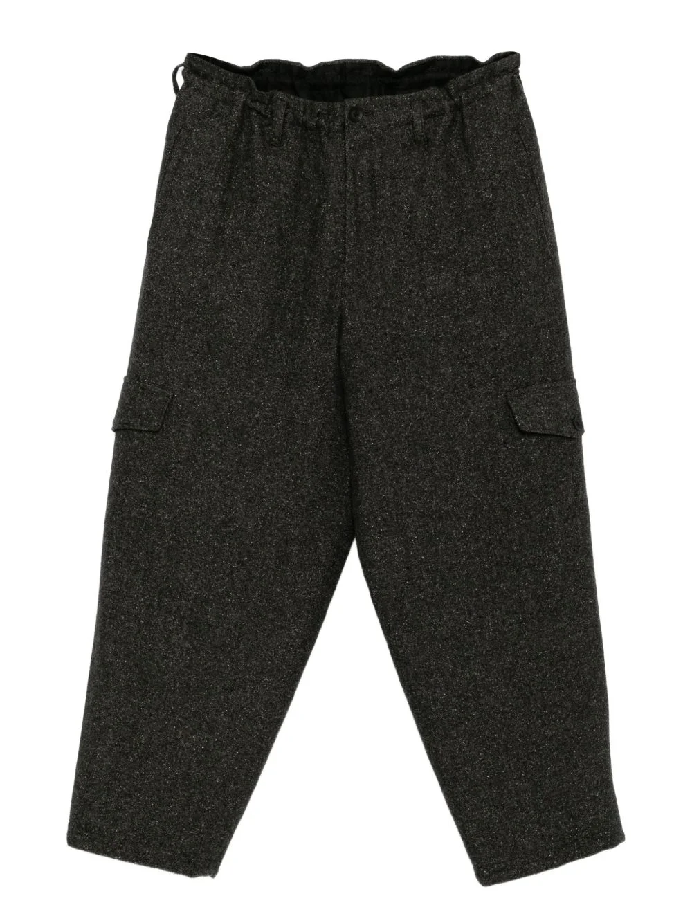tweed side-pocket trousers - 1