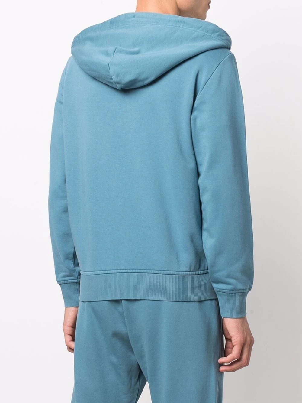 zip-up BCI cotton hoodie - 4