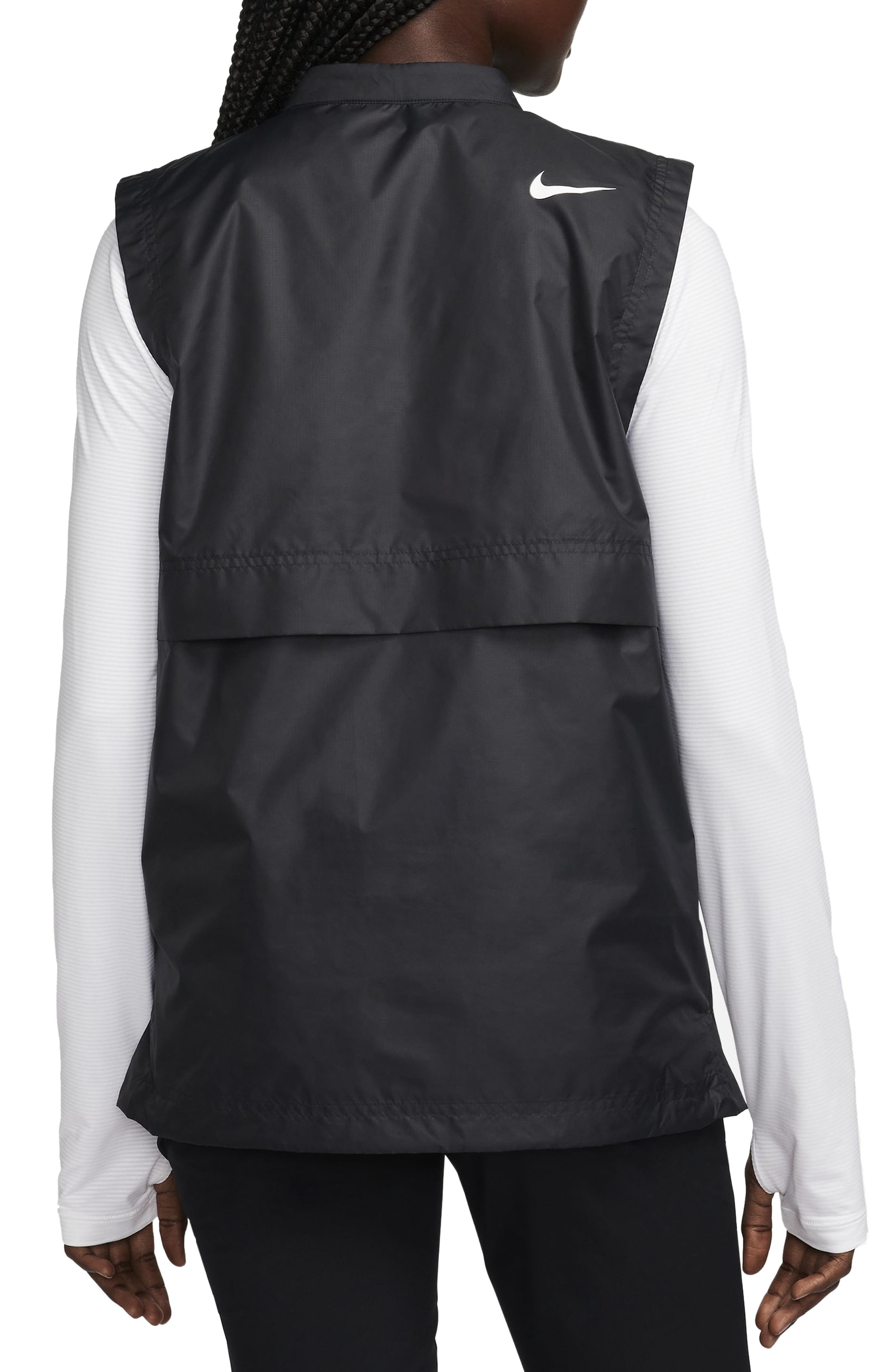 Nike Tour Repel Golf Vest in 010 Black/white at Nordstrom - 2