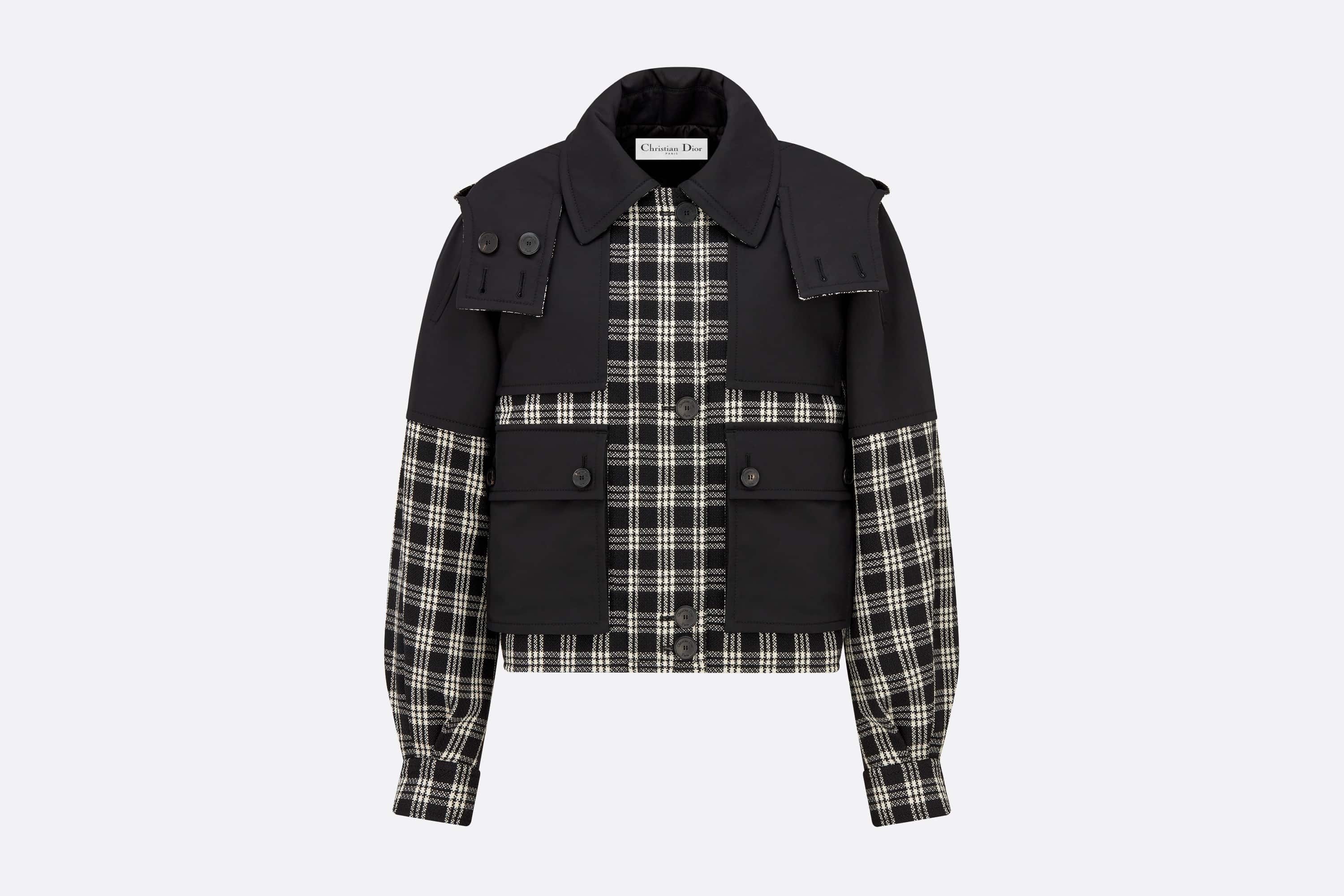Hooded Peacoat - 1