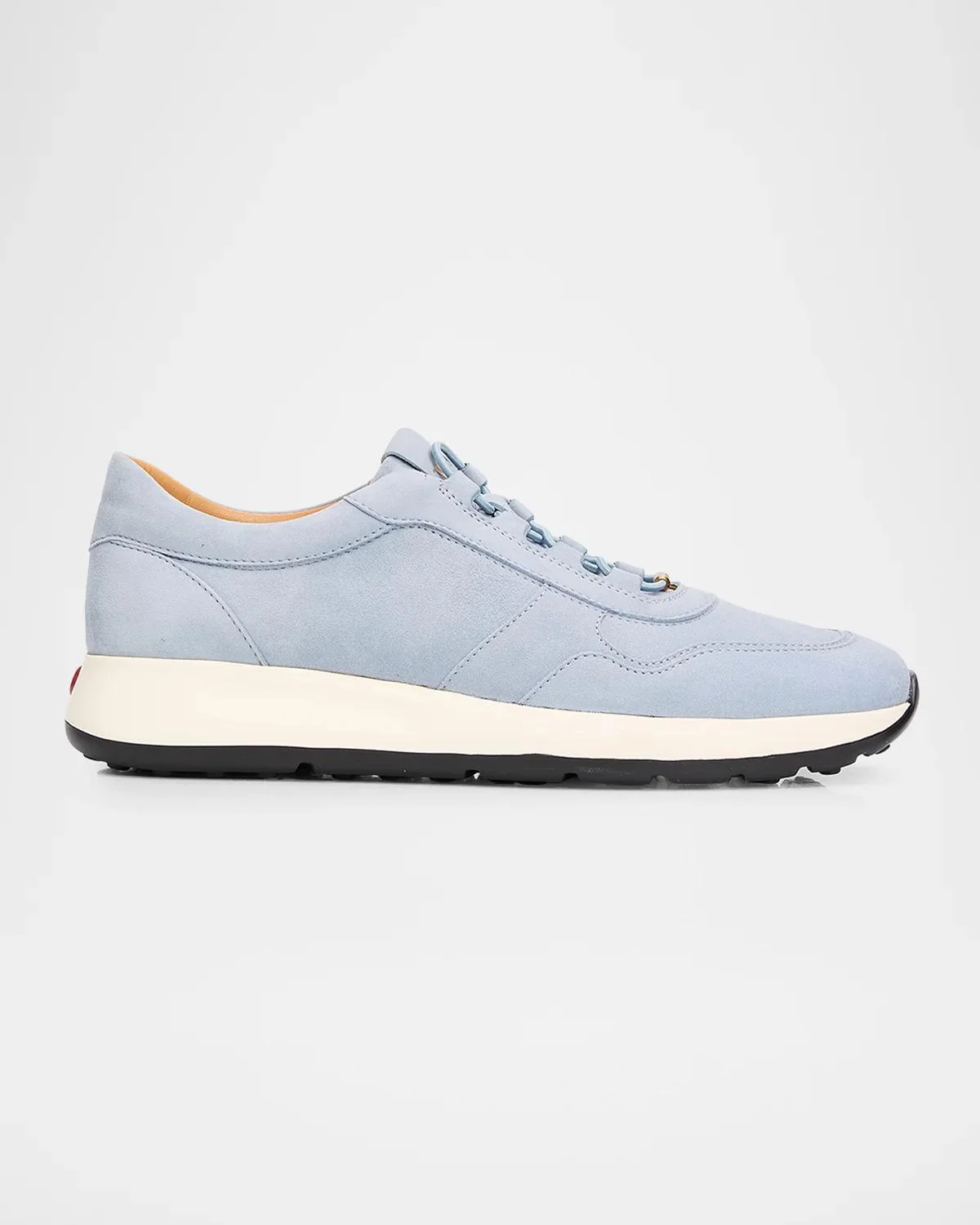 Suede Low-Top Sneakers - 1