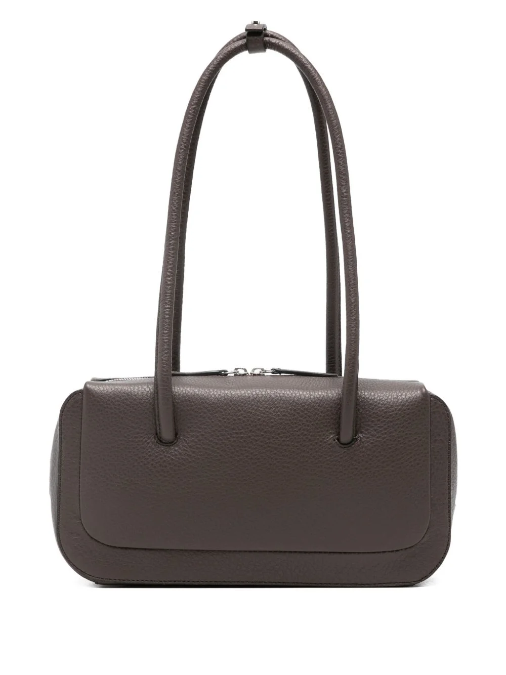 grain-leather top-handles tote bag - 1