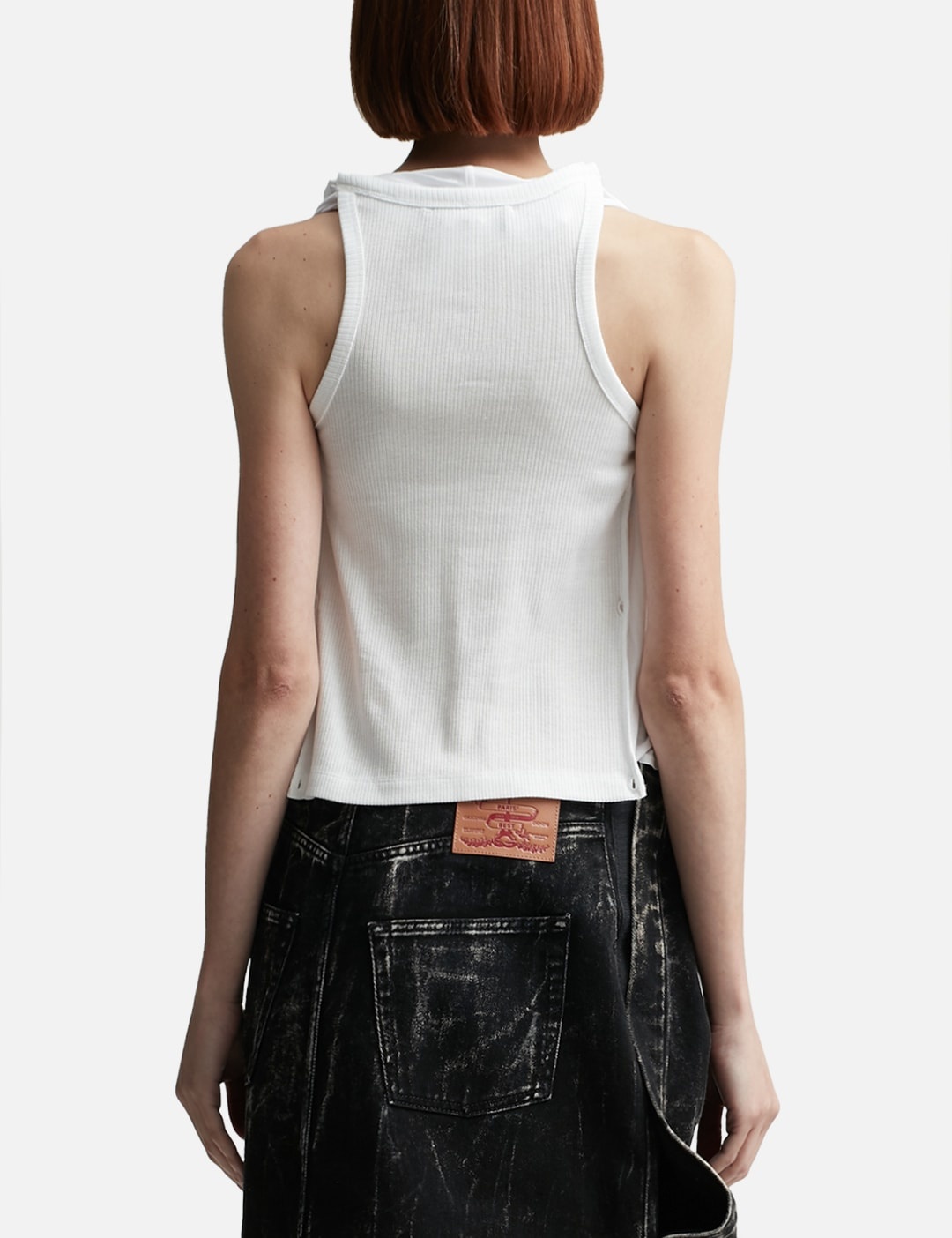 INSERT SCARF TANK TOP - 3